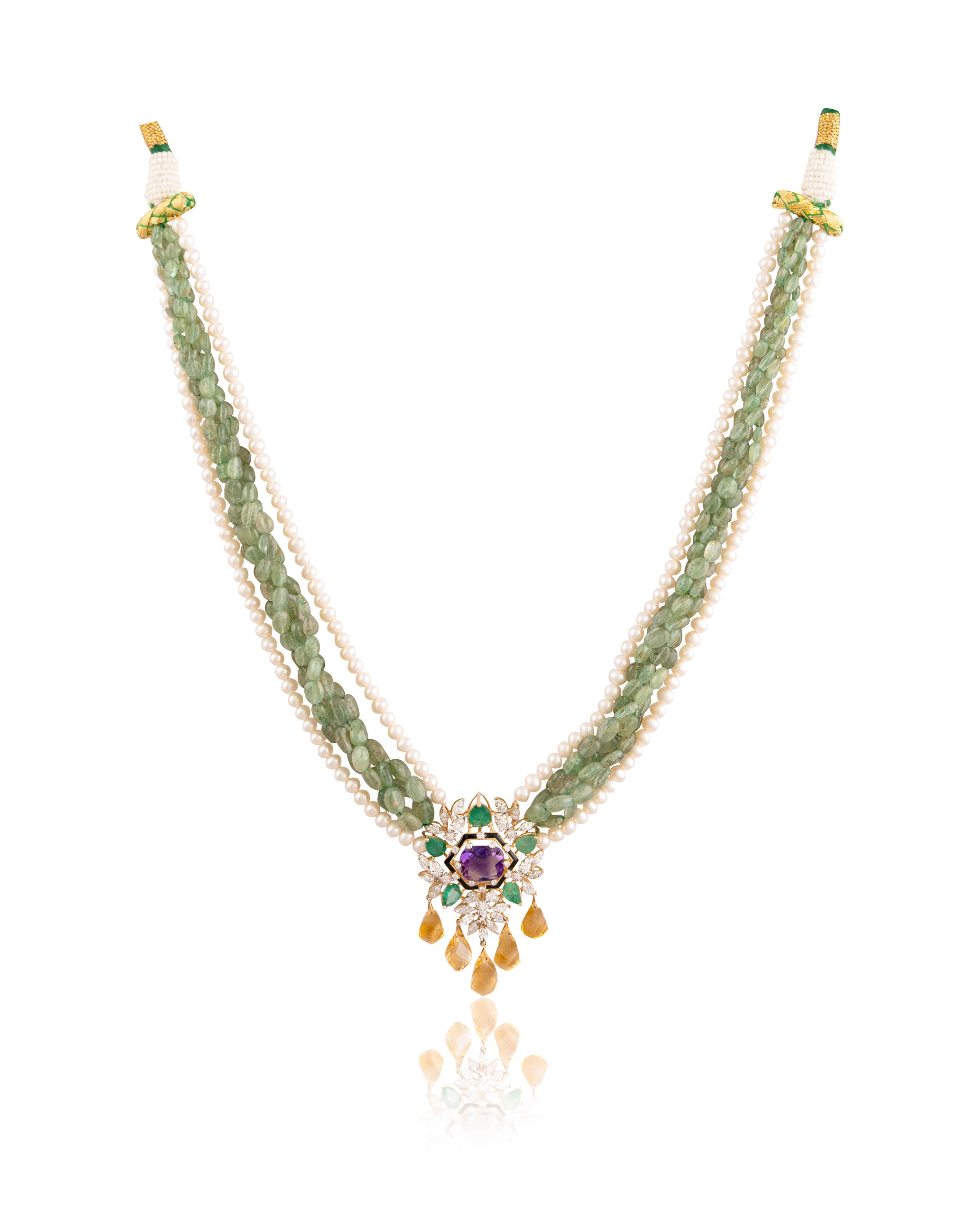 Amara Diamond Bead Pendant