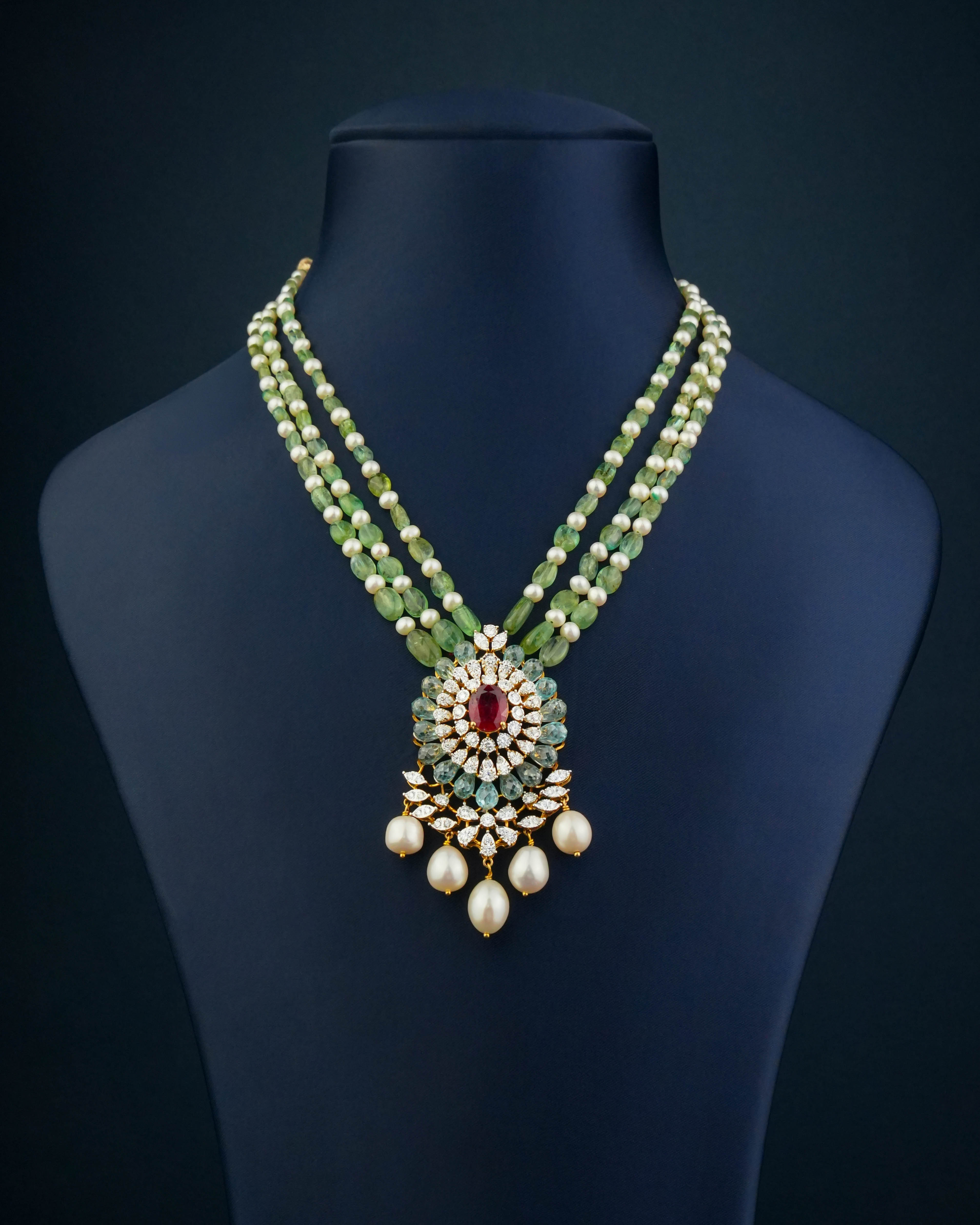 Diamond Bead Pendant - NO ORDERS