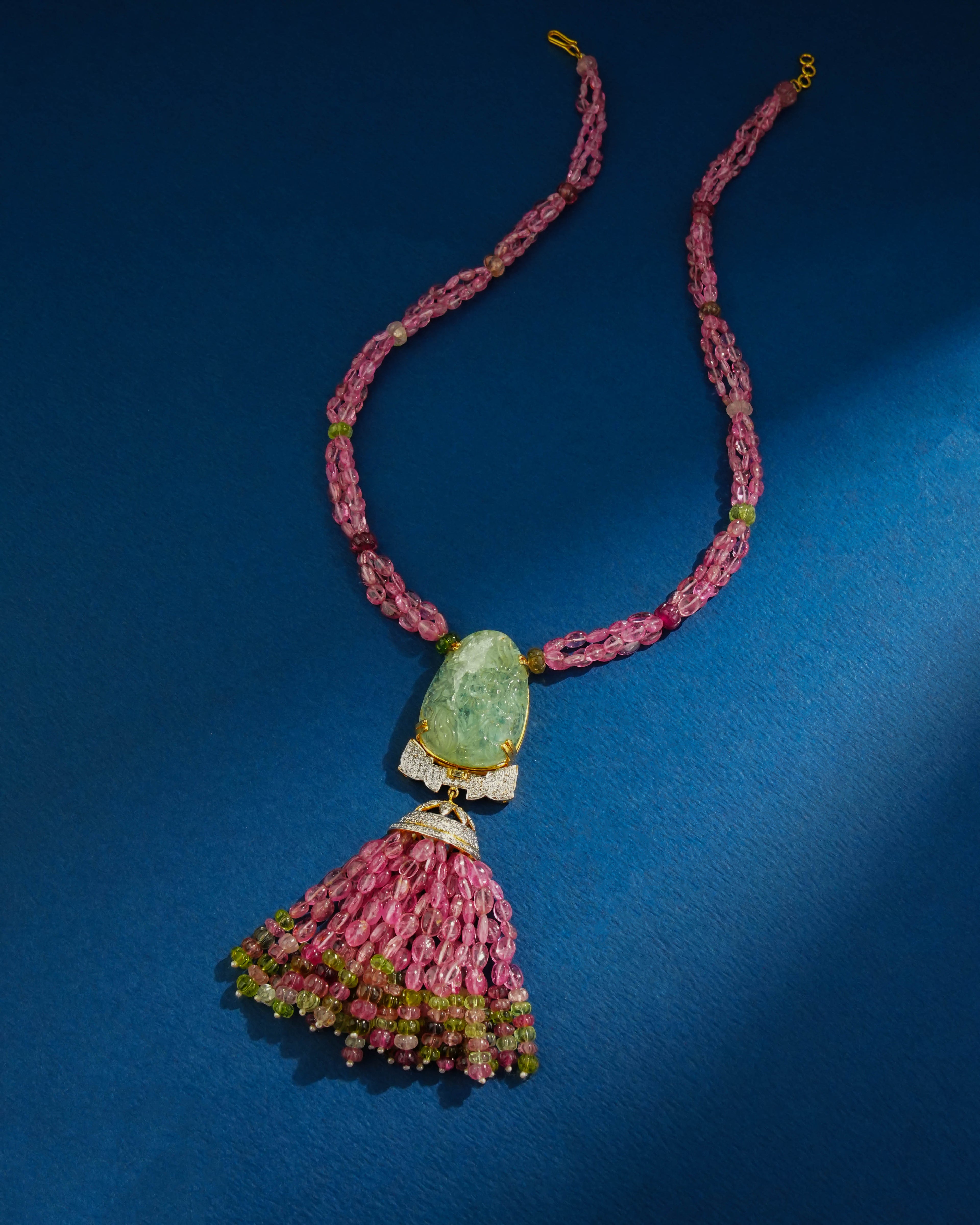 Leena Diamond Bead Pendant