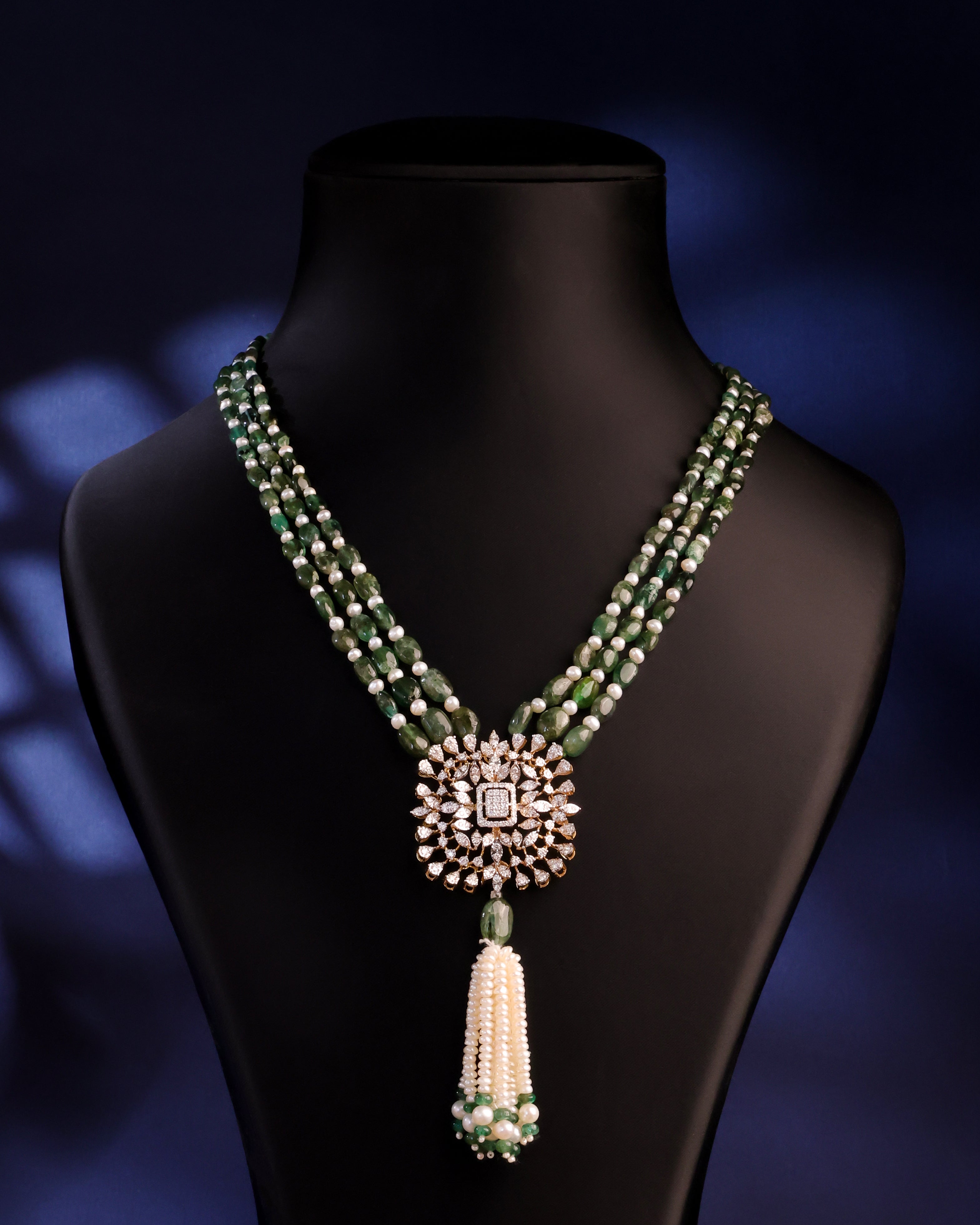 Isabel Diamond Bead Pendant