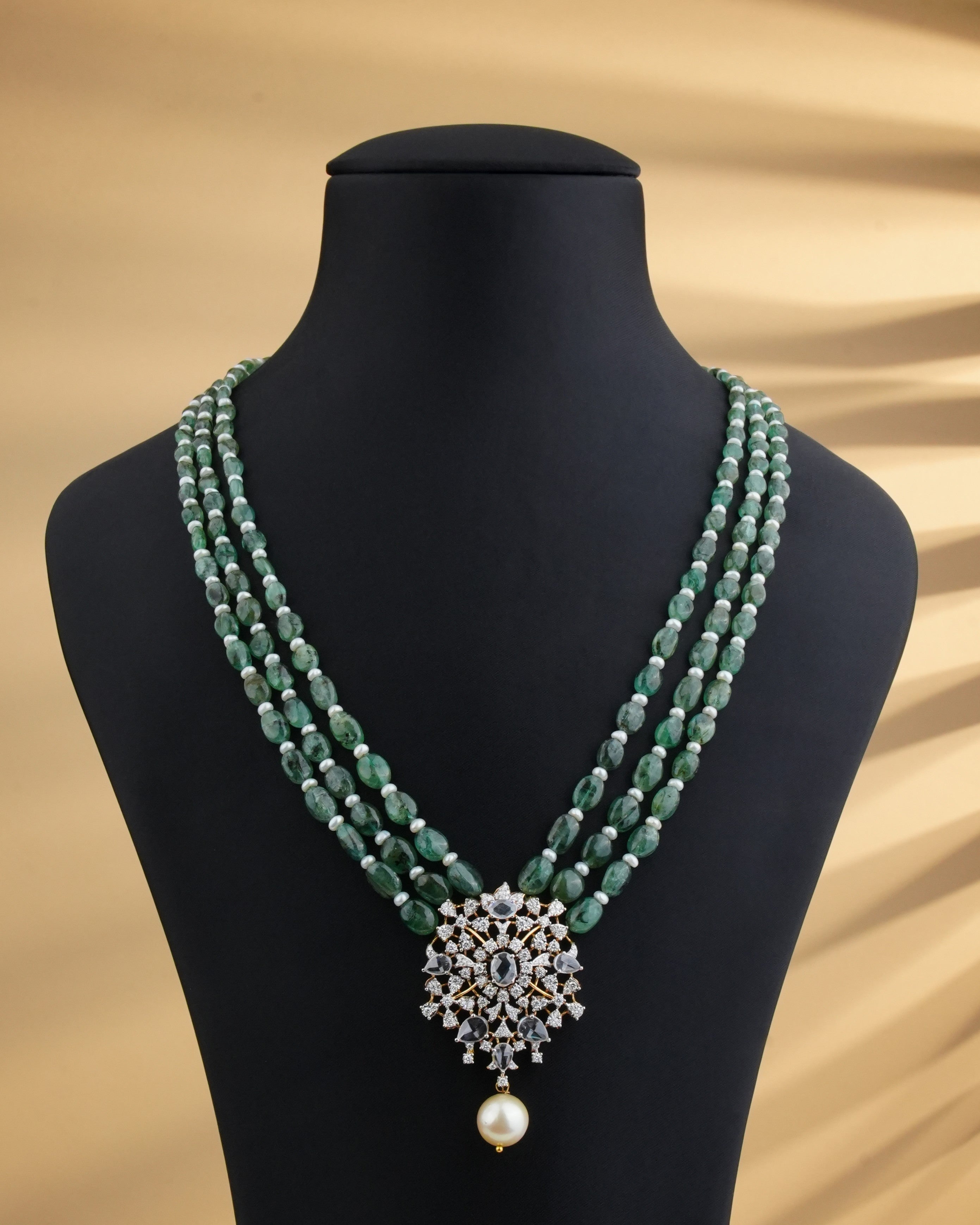 Kunika Diamond Bead Choker