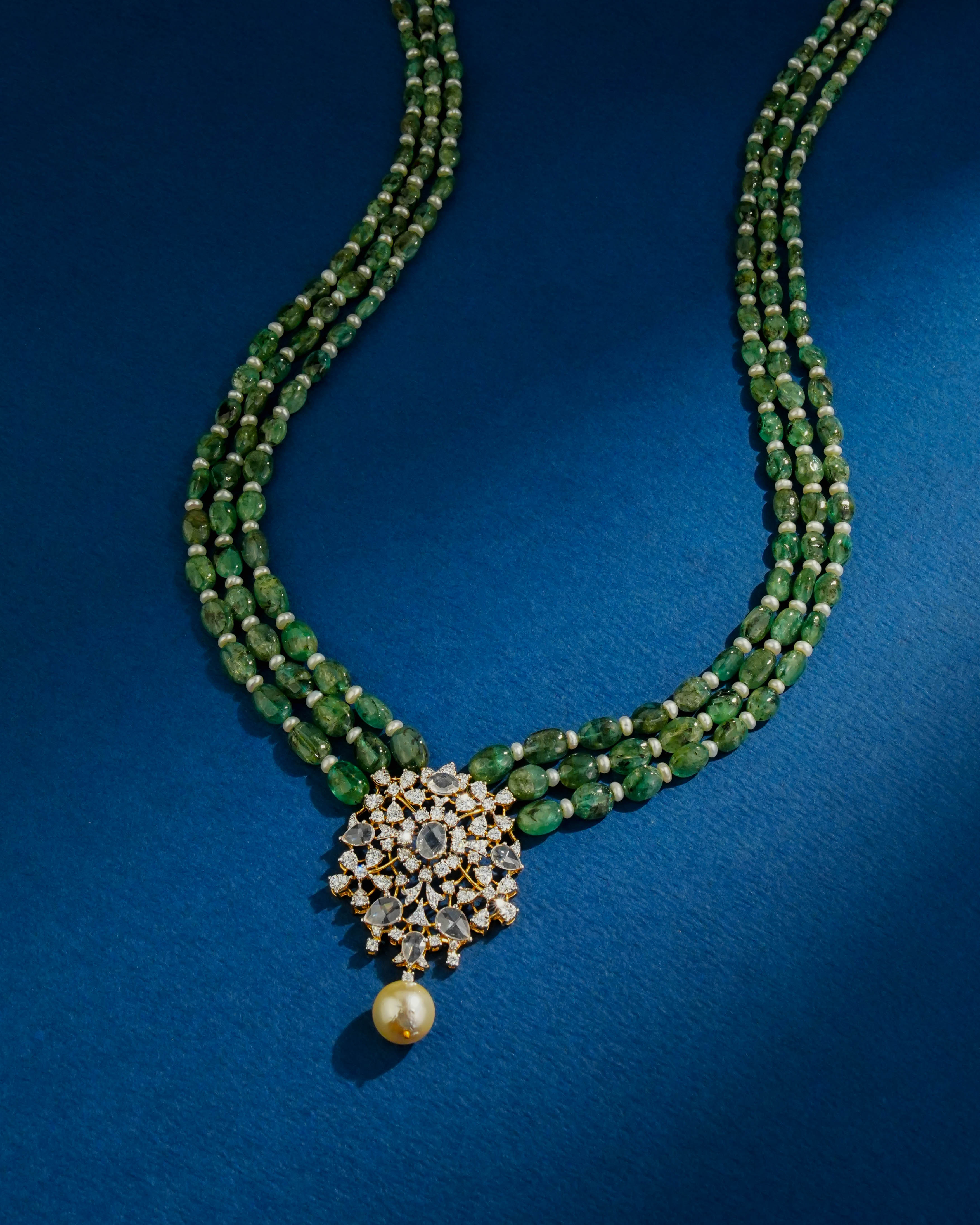 Kunika Diamond Bead Choker