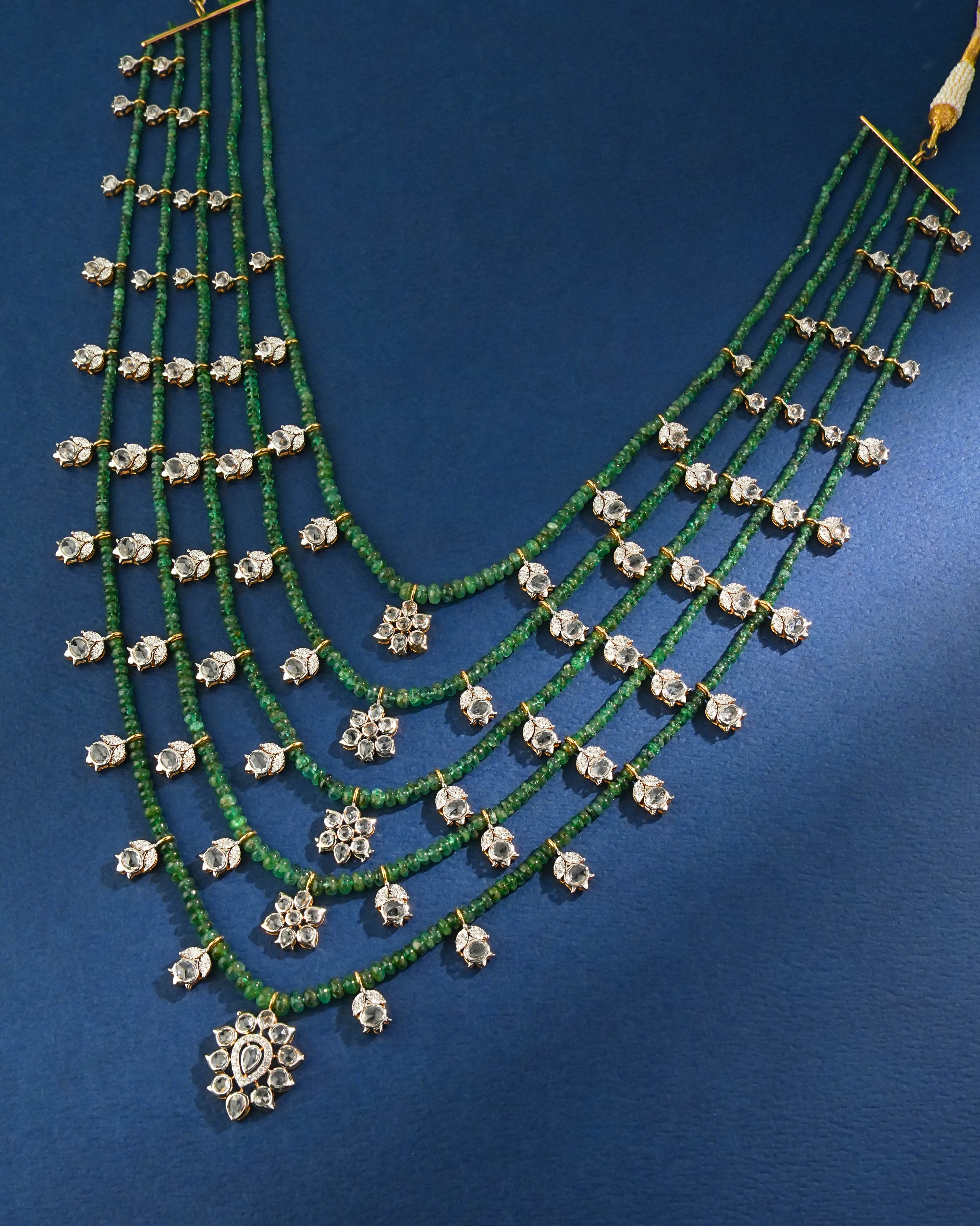 Pradhnya Diamond Long Necklace