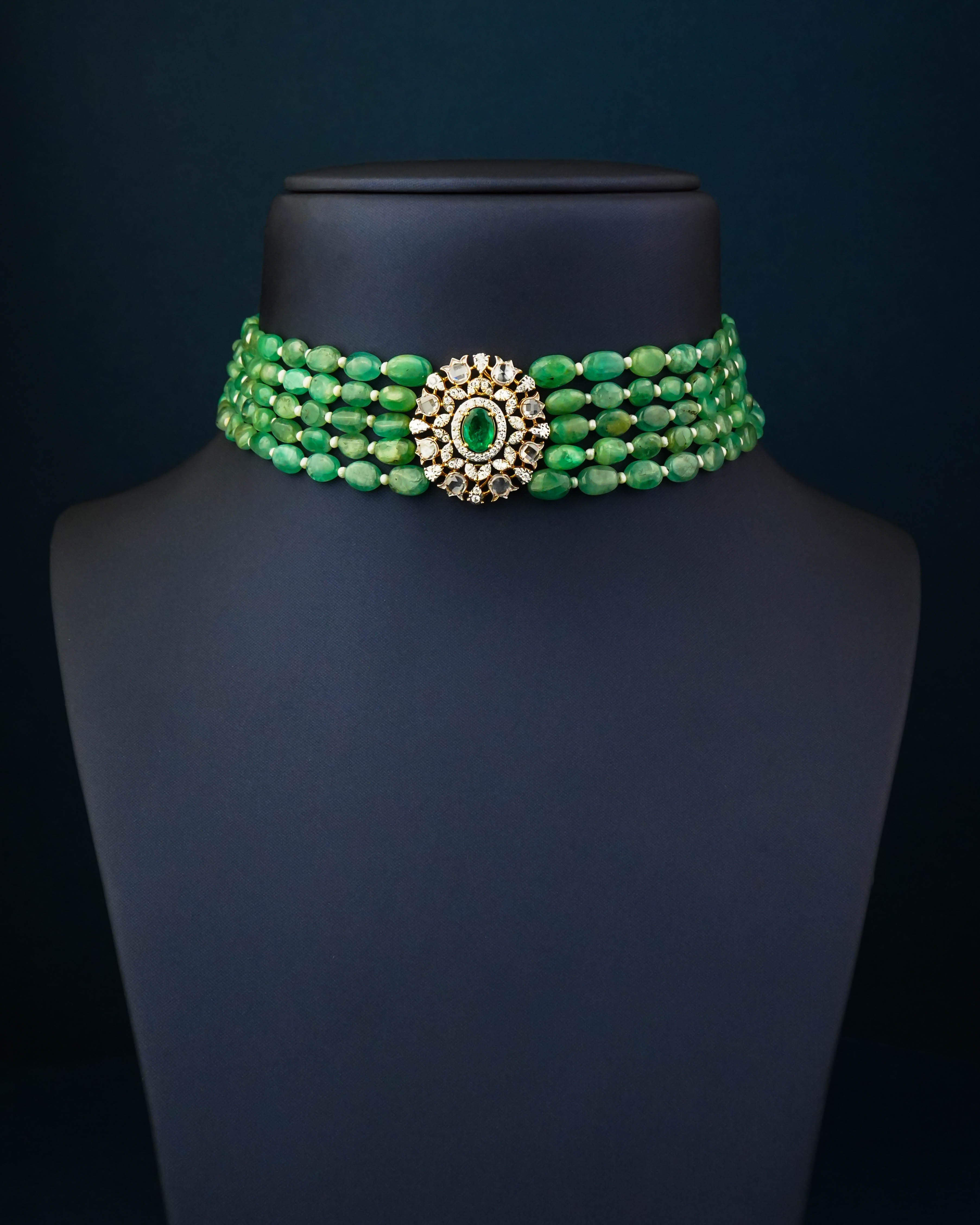 Ellen Diamond Bead Choker - NO ORDERS