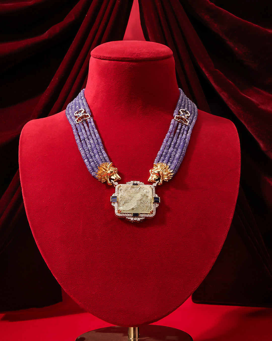 Eva Diamond Long Necklace