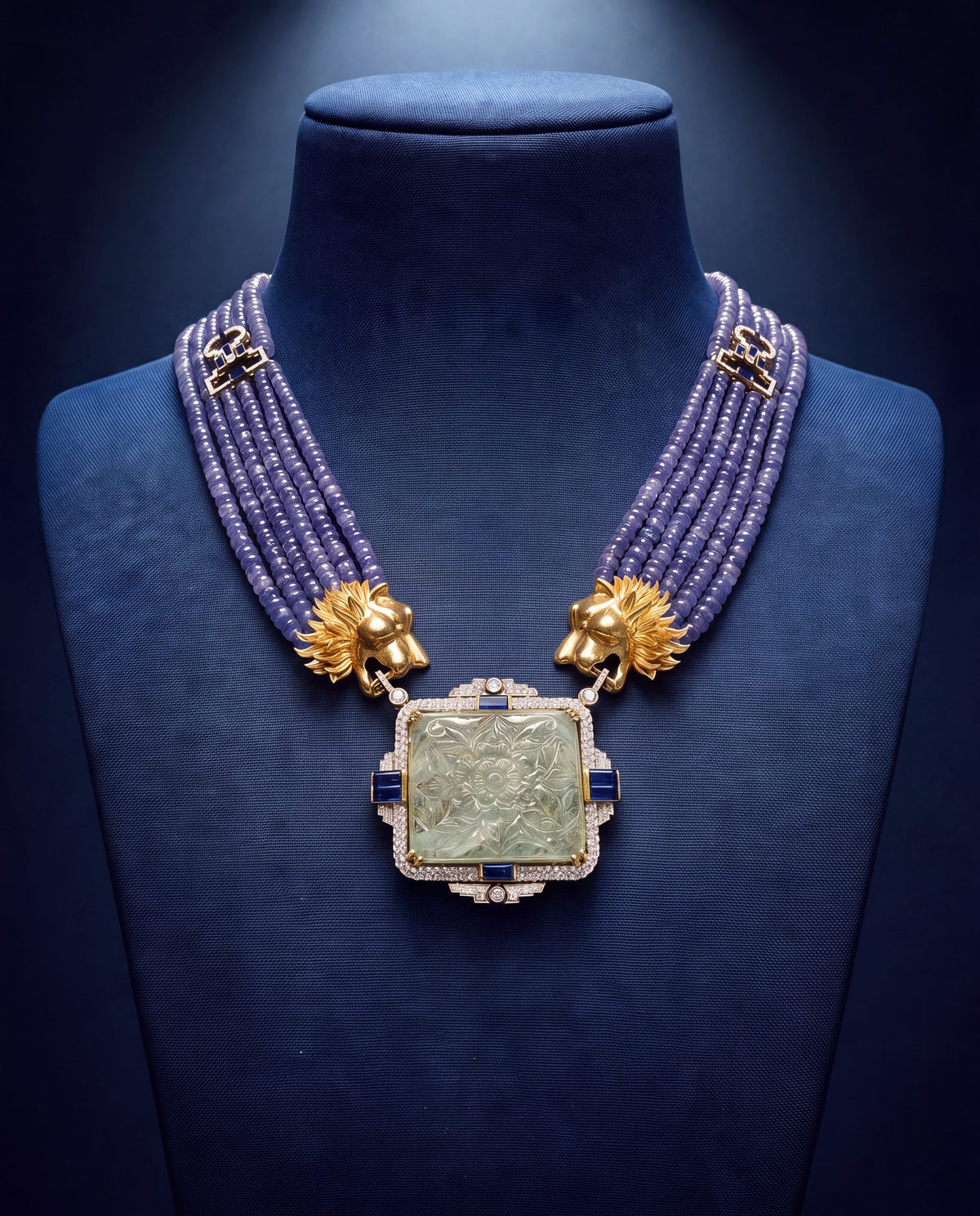 Eva Diamond Long Necklace