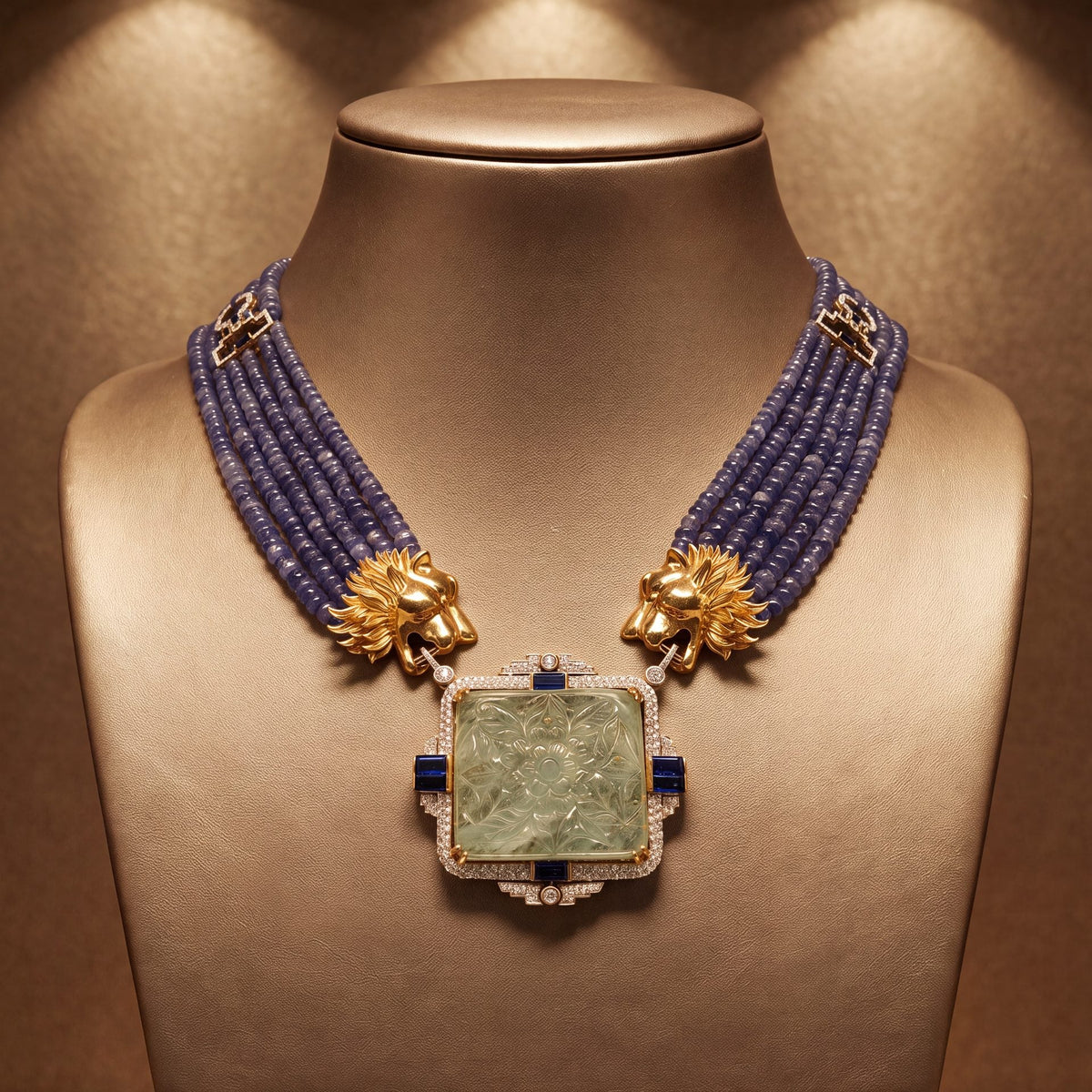 Eva Diamond Long Necklace