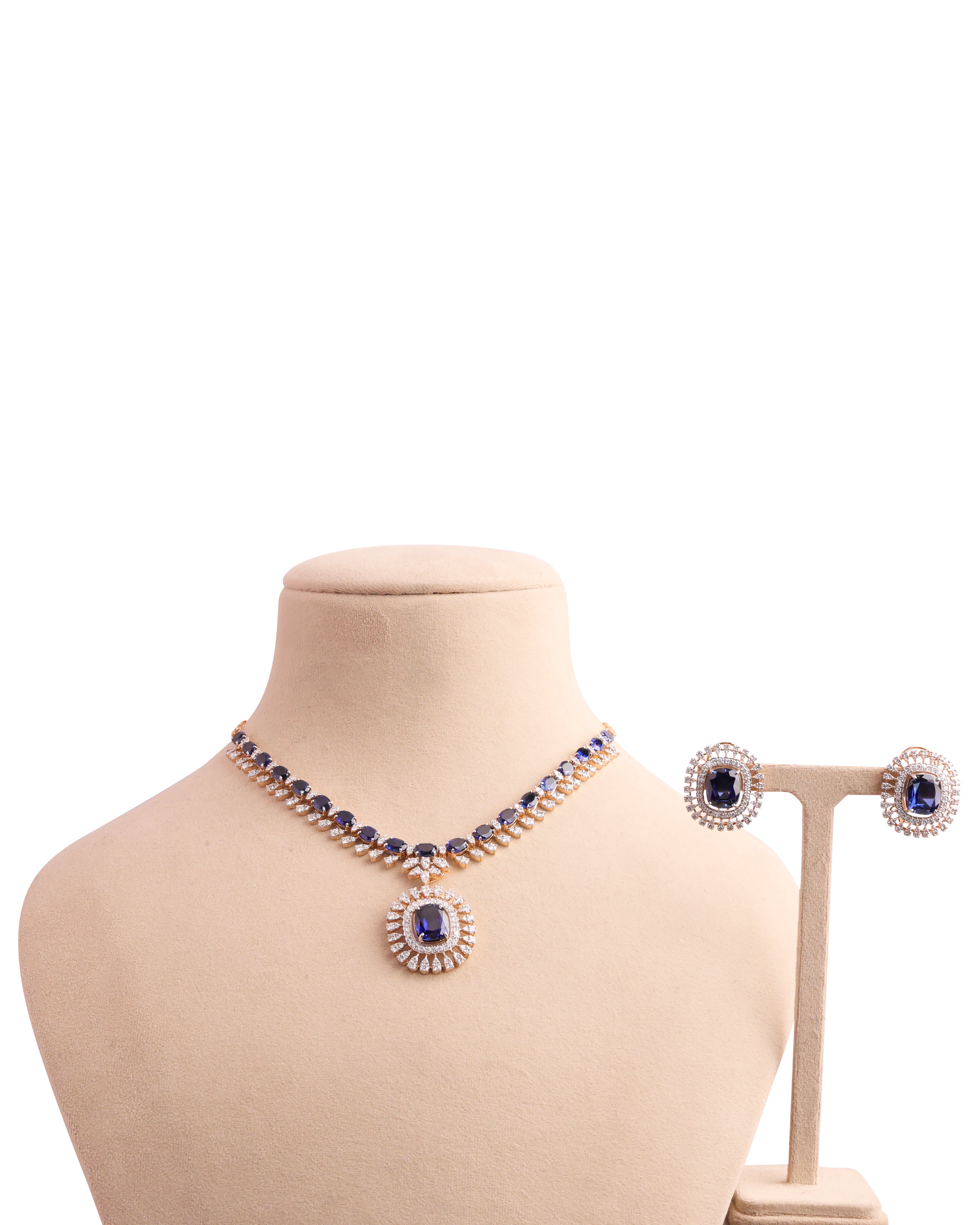 Kristina Diamond Long Necklace