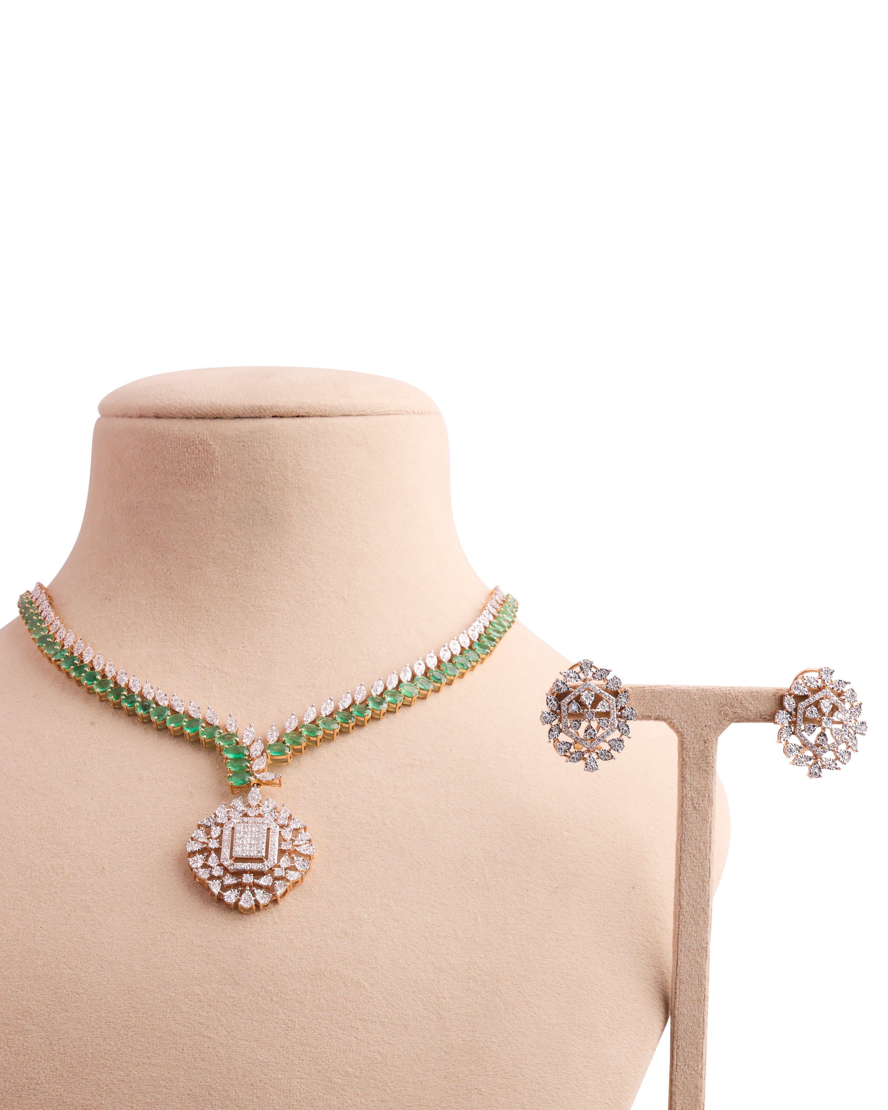 Jacqueline Diamond Necklace