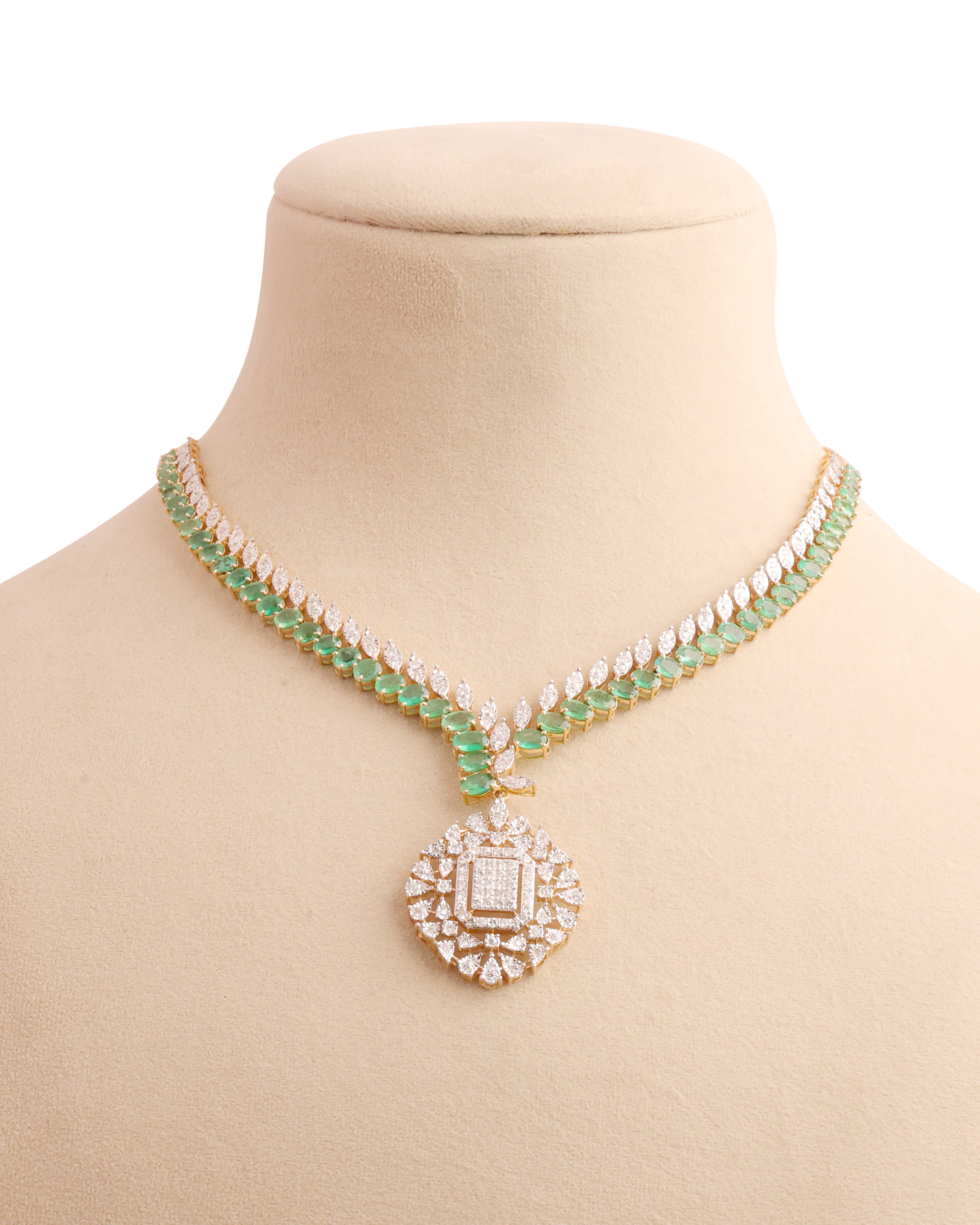 Jacqueline Diamond Necklace