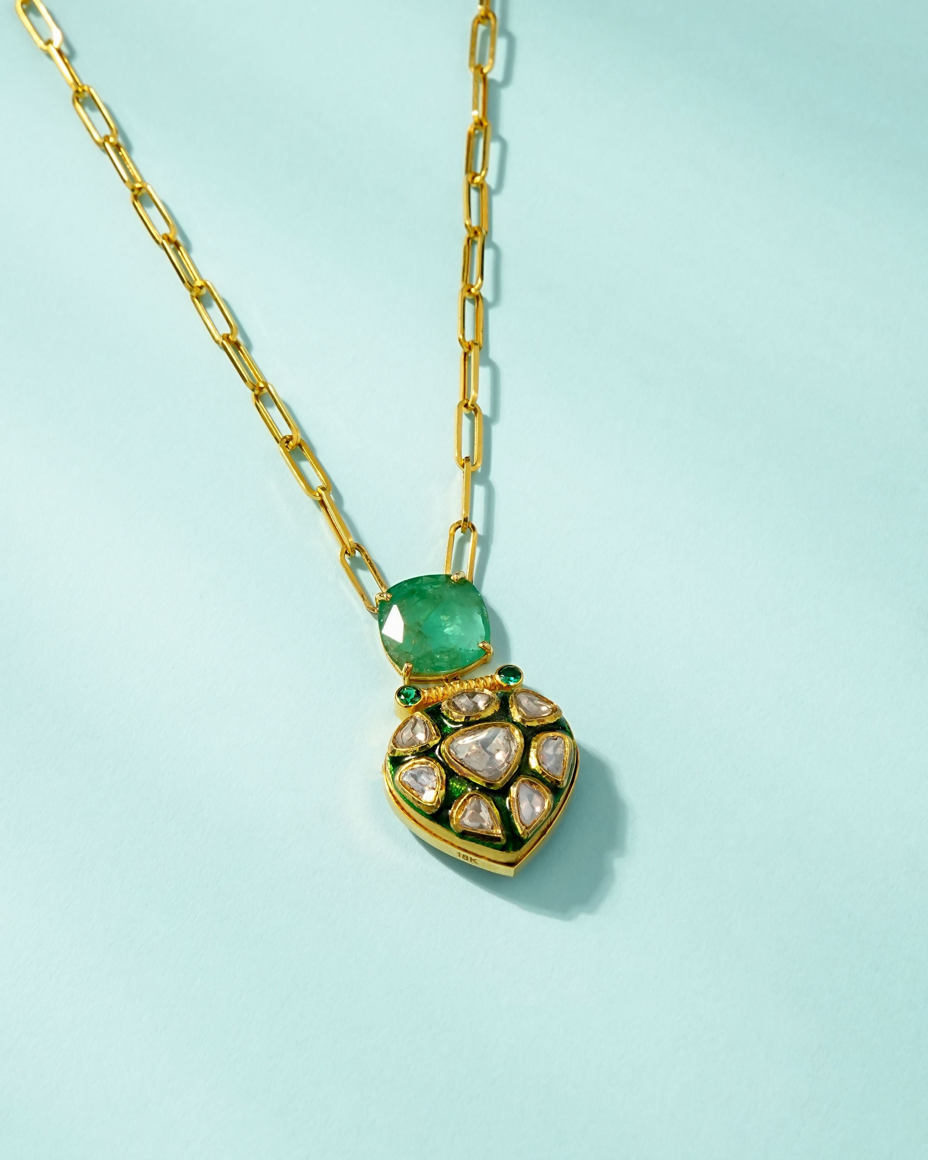 Priti Polki Pendant