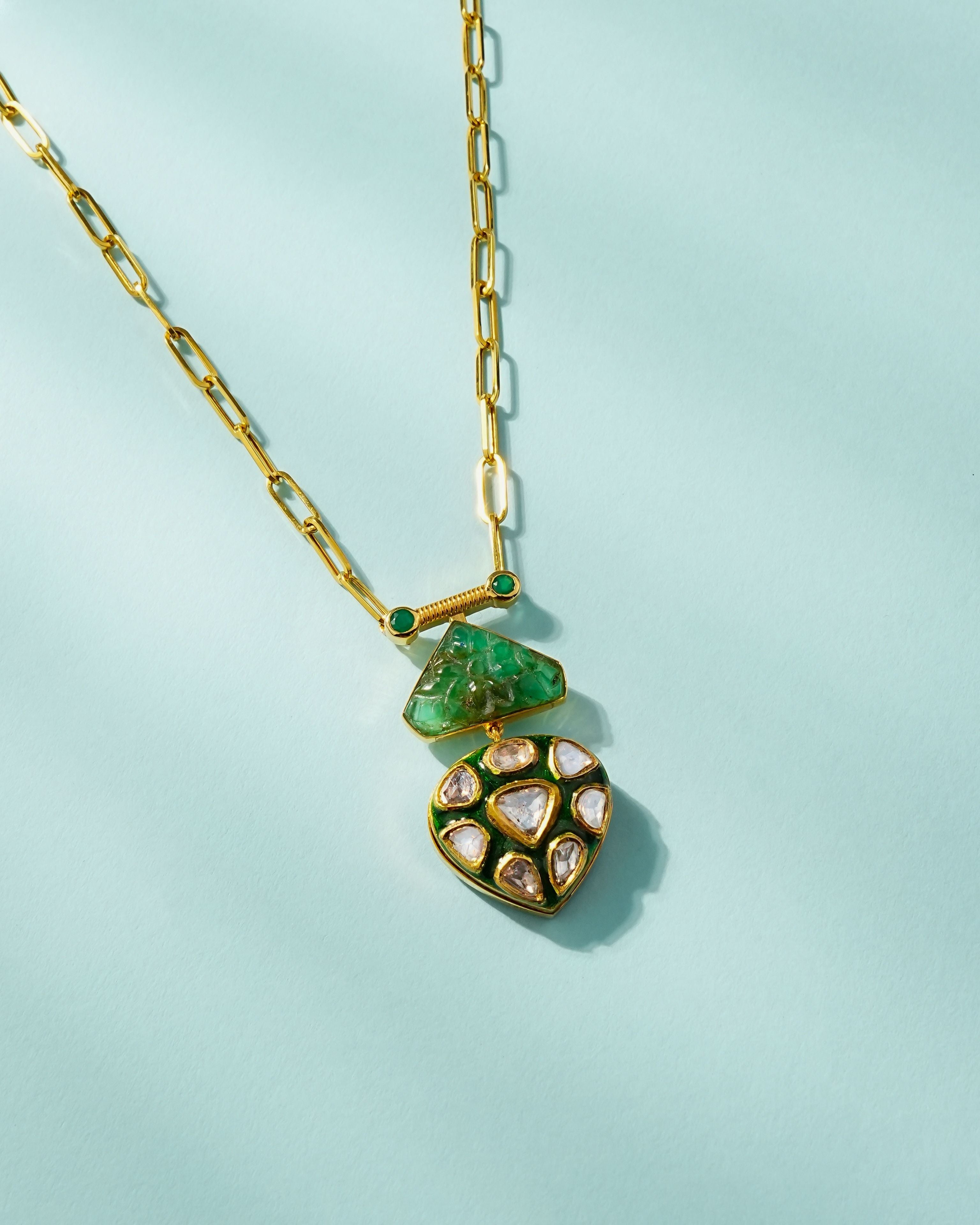 Priti Polki Pendant