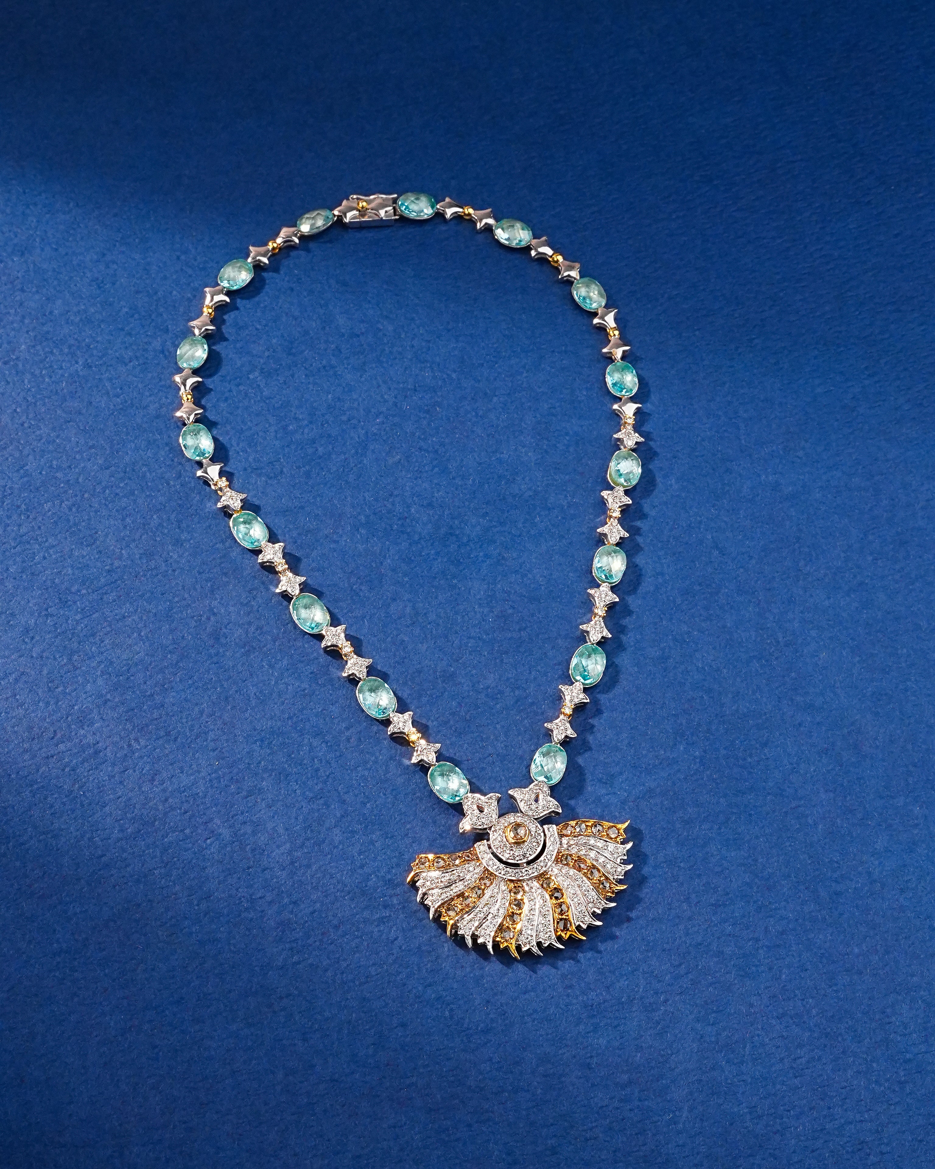 Mitka Polki And Diamond Necklace