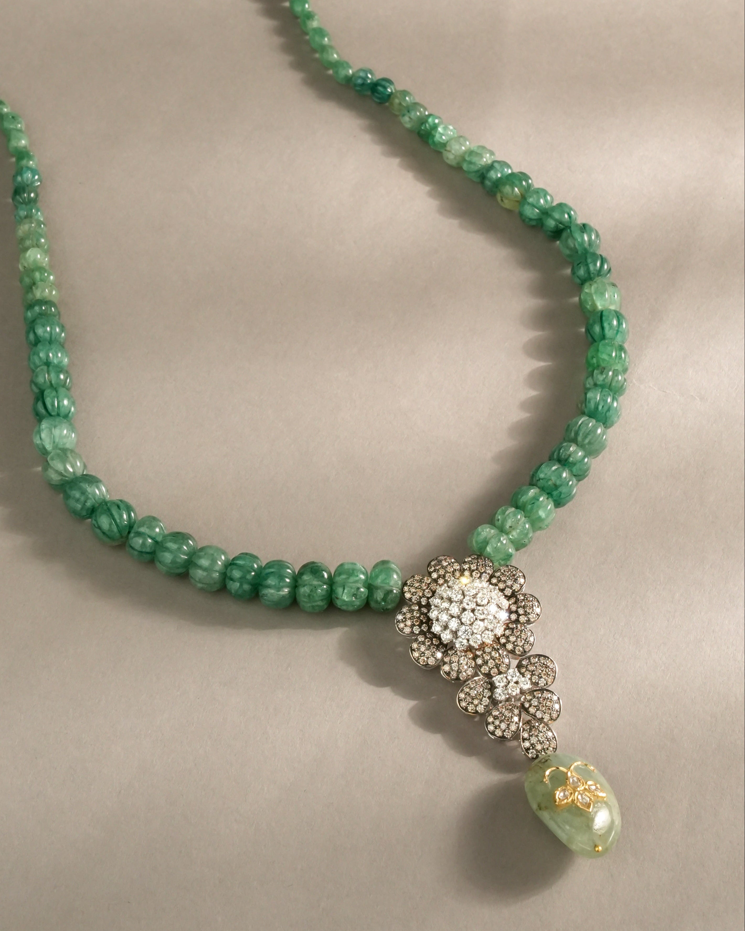 Karan Johar - Victorian Diamond Bead Pendant