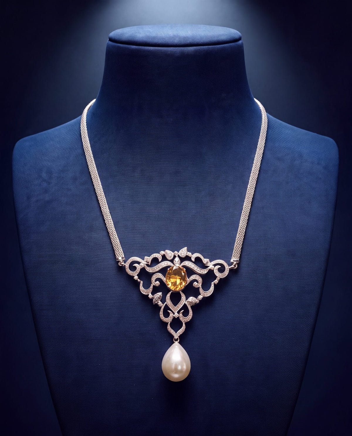 Diamond Bead Pendant