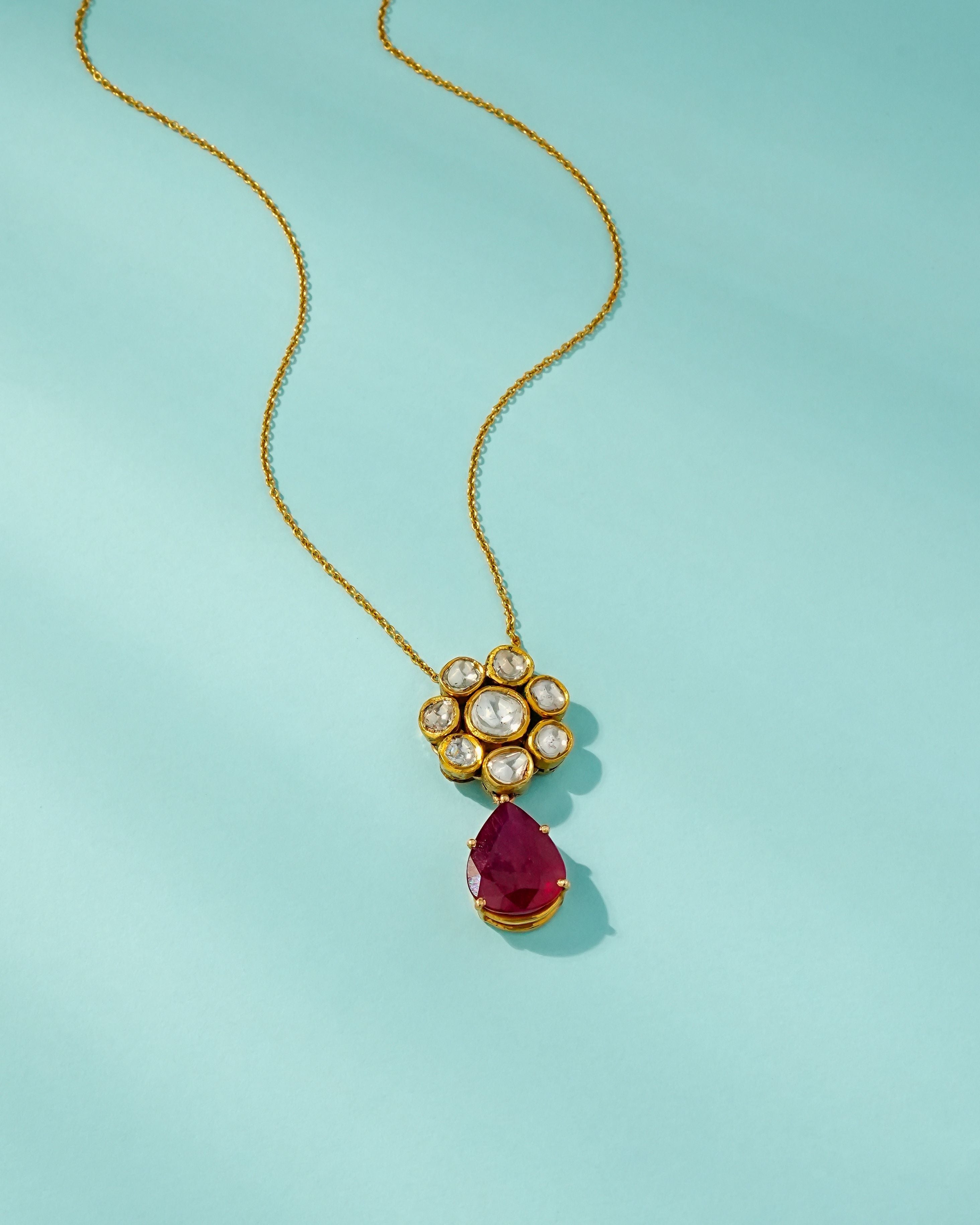 Preeti Jadau Polki Pendant