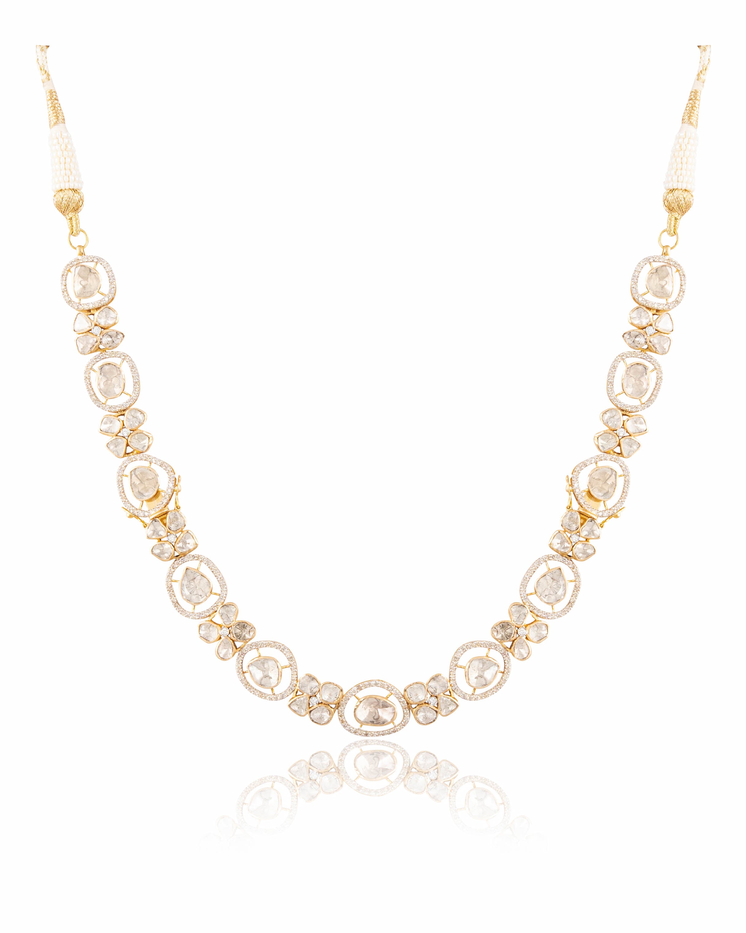 Falisha Polki And Diamond Choker