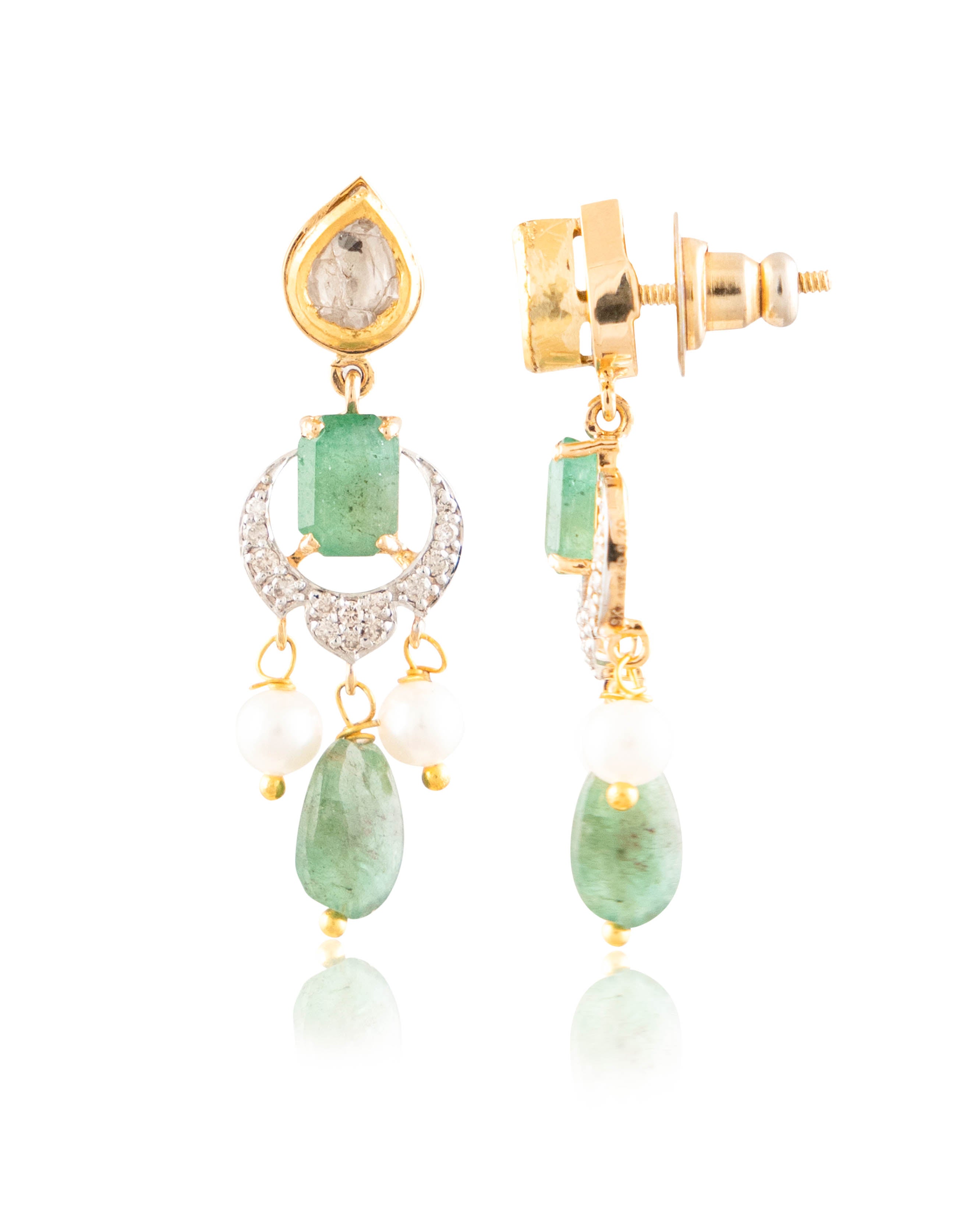 Tarana Polki And Diamond Tops