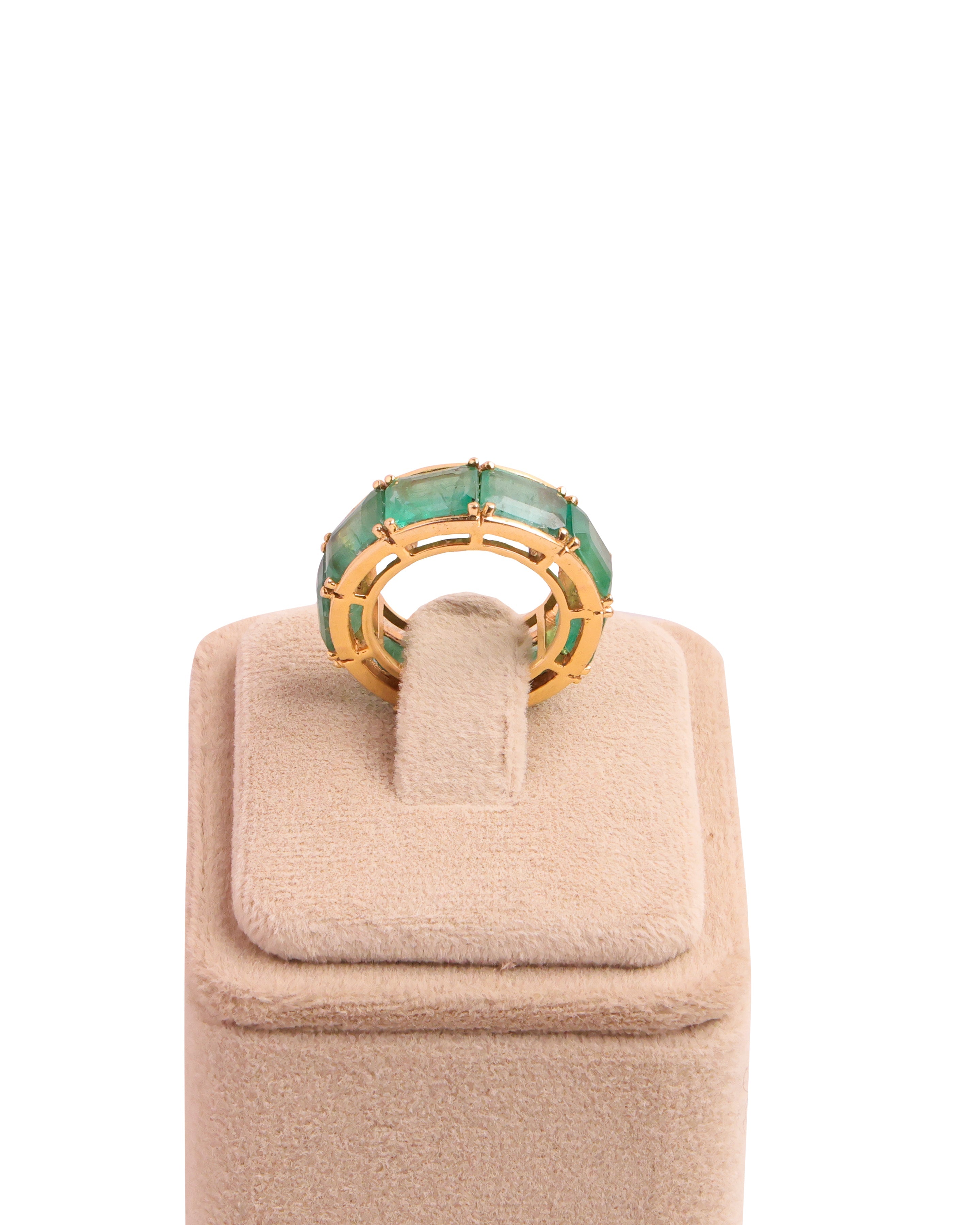 Vidya Emerald Ring - NO ORDERS