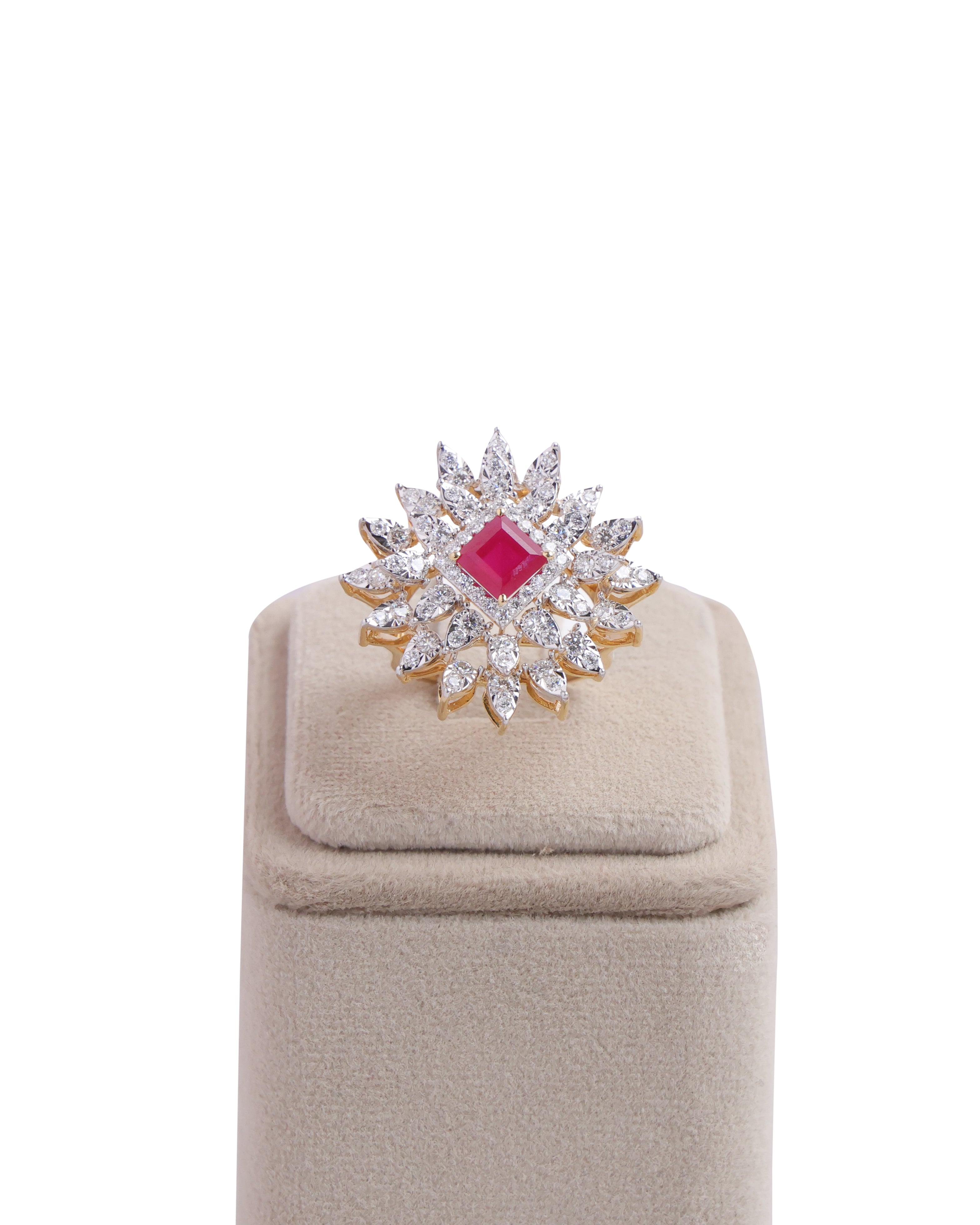Theresa Polki Diamond Ring