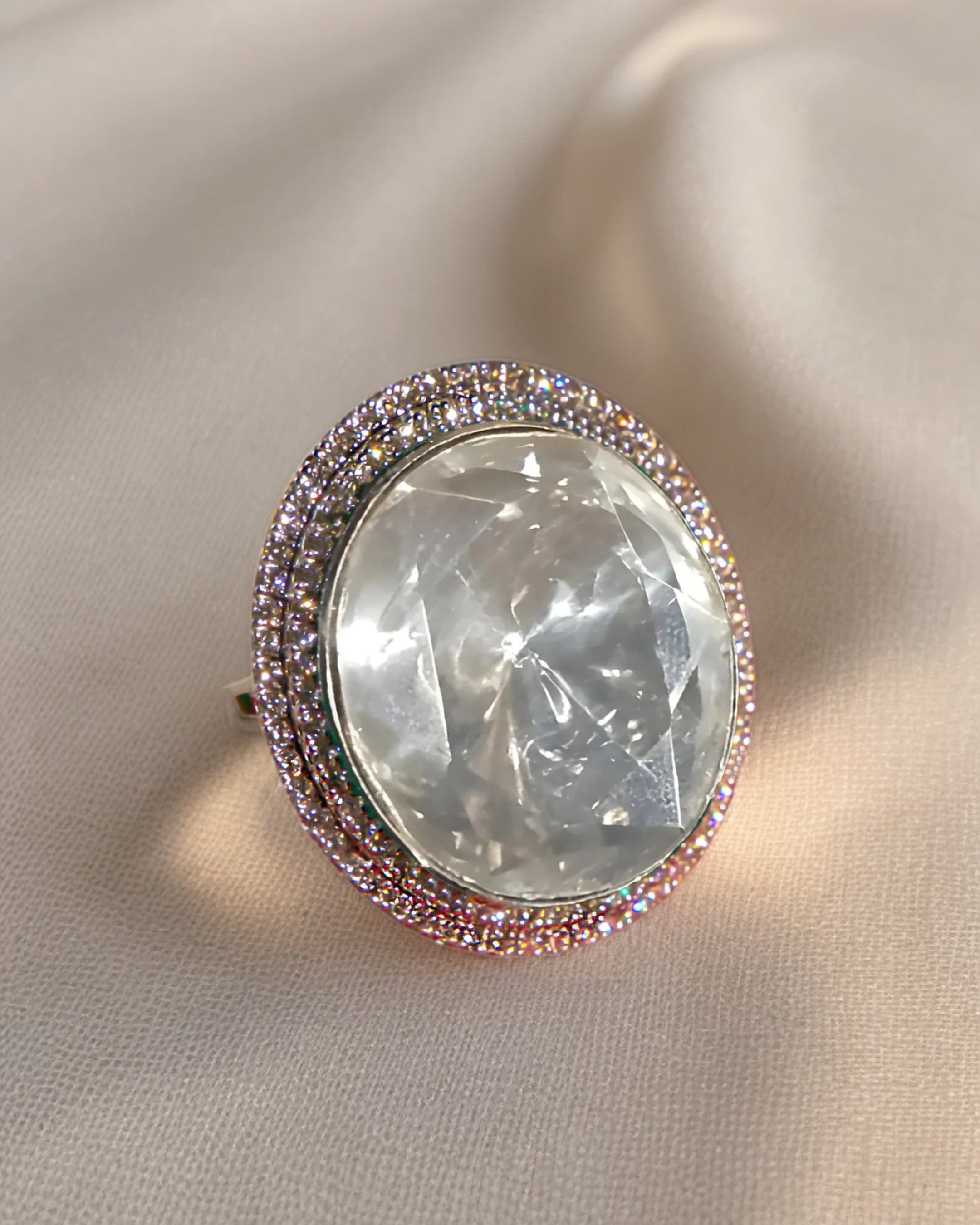 Karan Johar - Rohit Polki And Diamond Ring