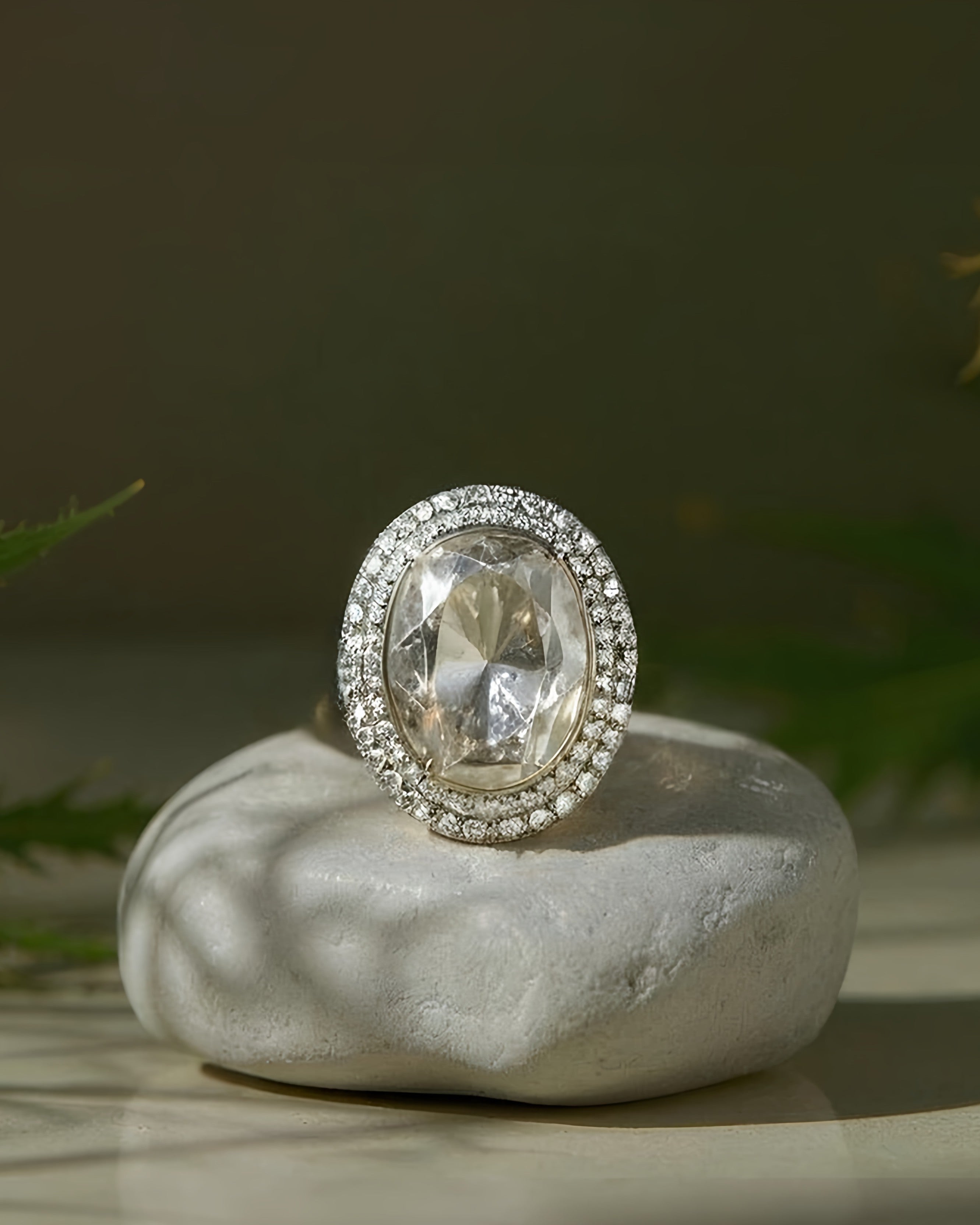 Badshah - Anish Polki And Diamond Ring