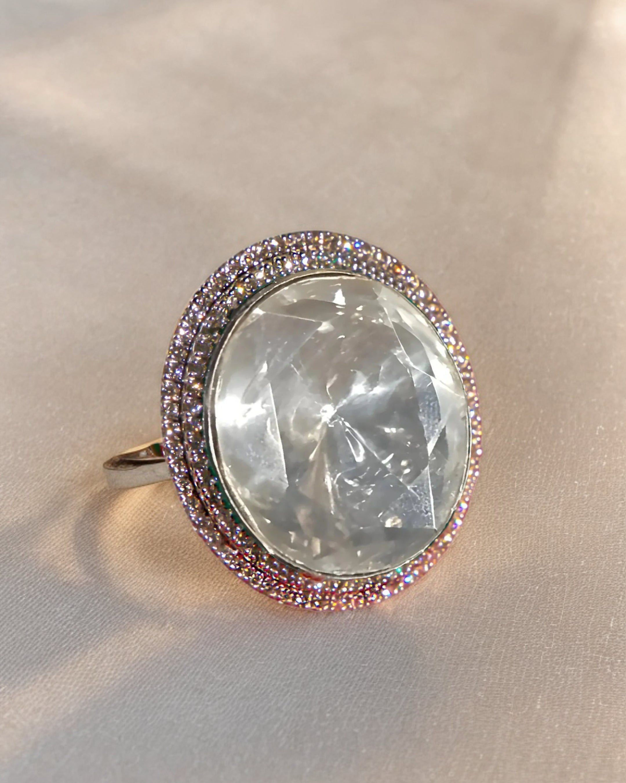 Karan Johar - Rohit Polki And Diamond Ring