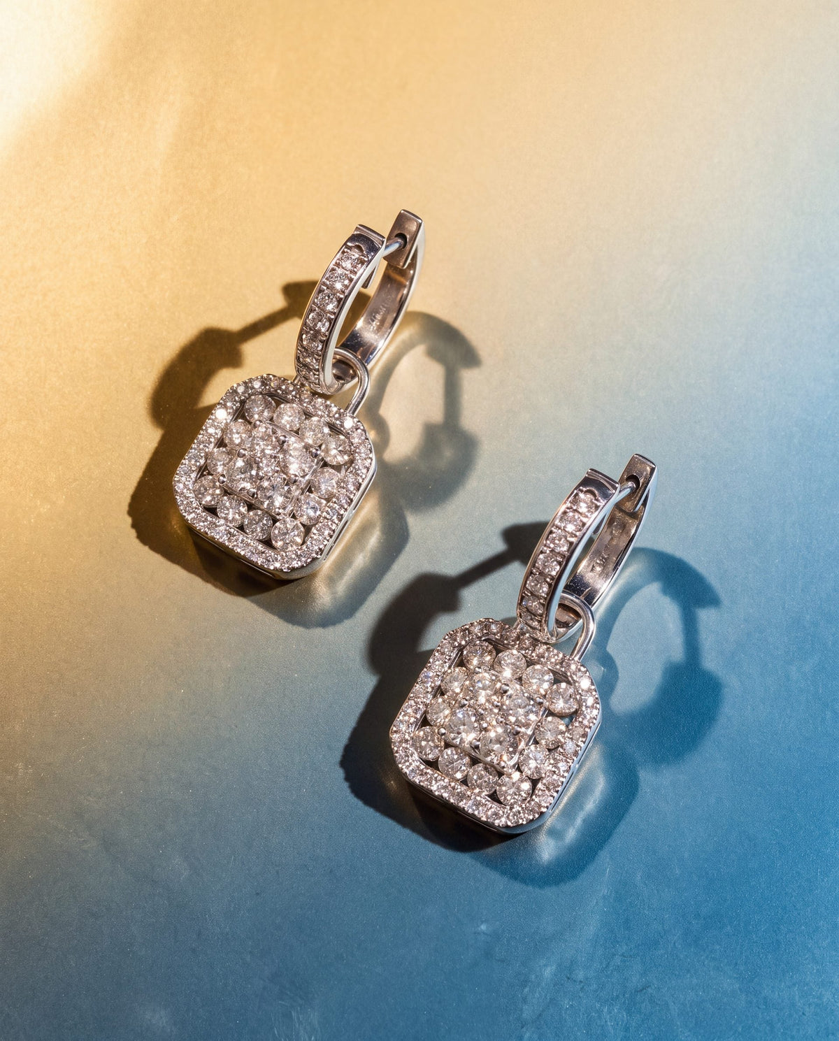 Diamond Long Earrings