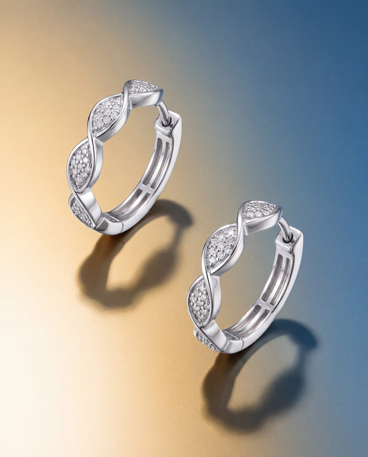 Diamond Long Earring