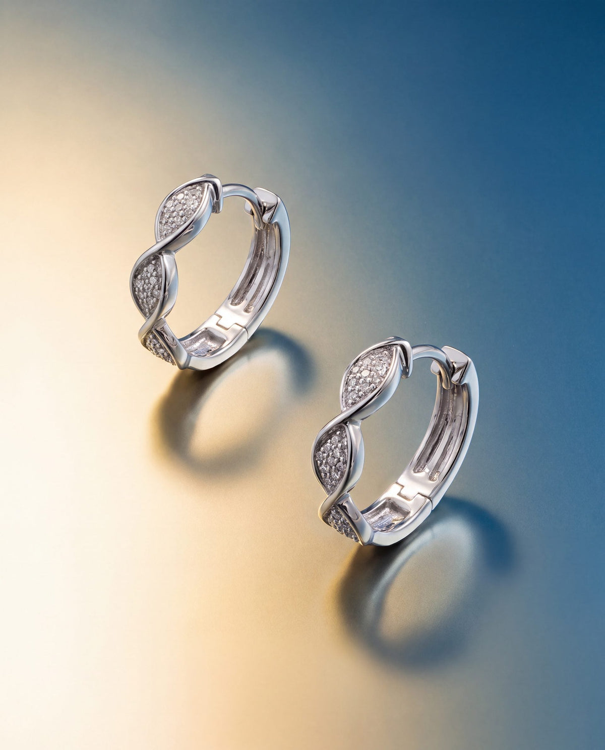 Diamond Long Earring