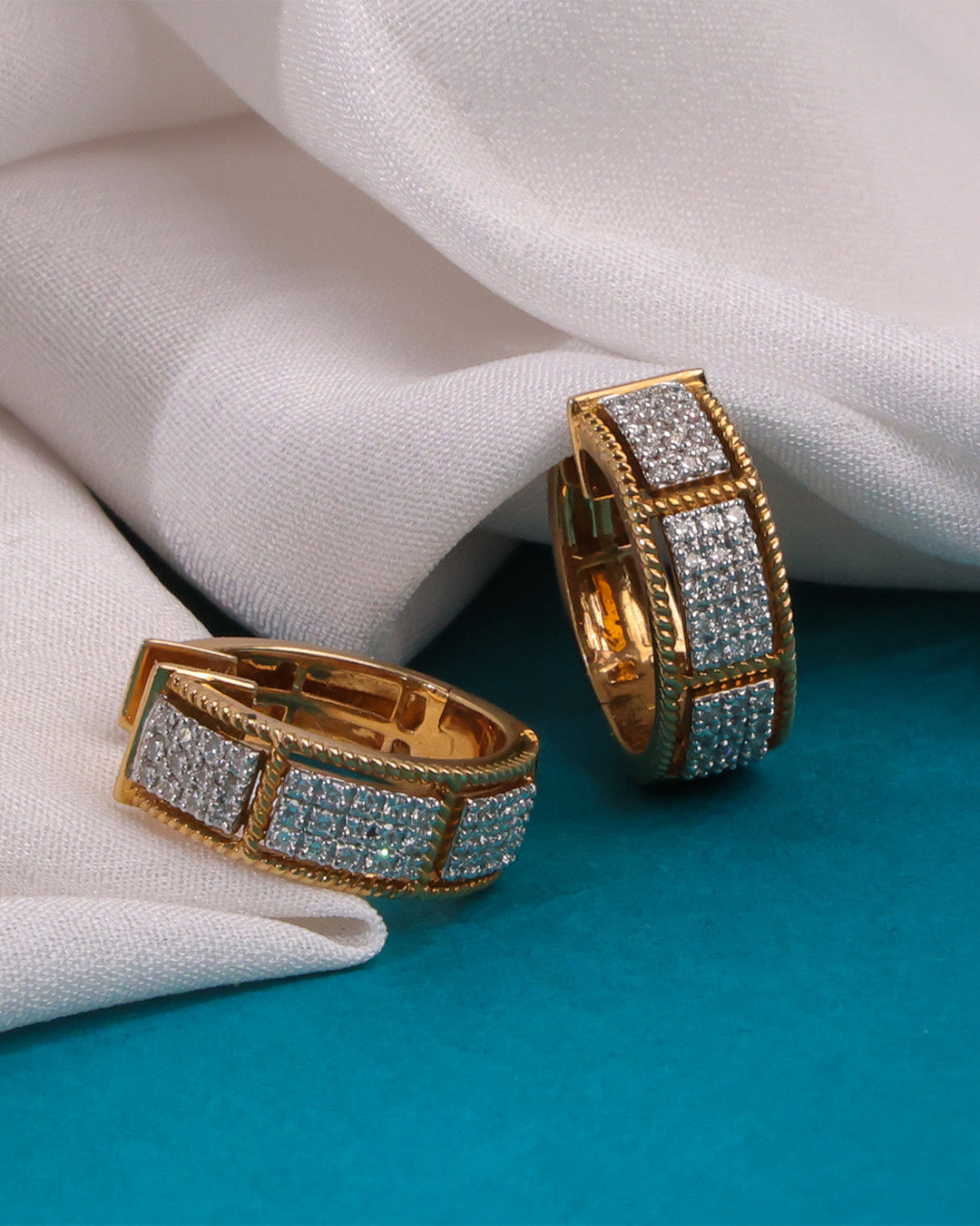 Diamond Long Earring