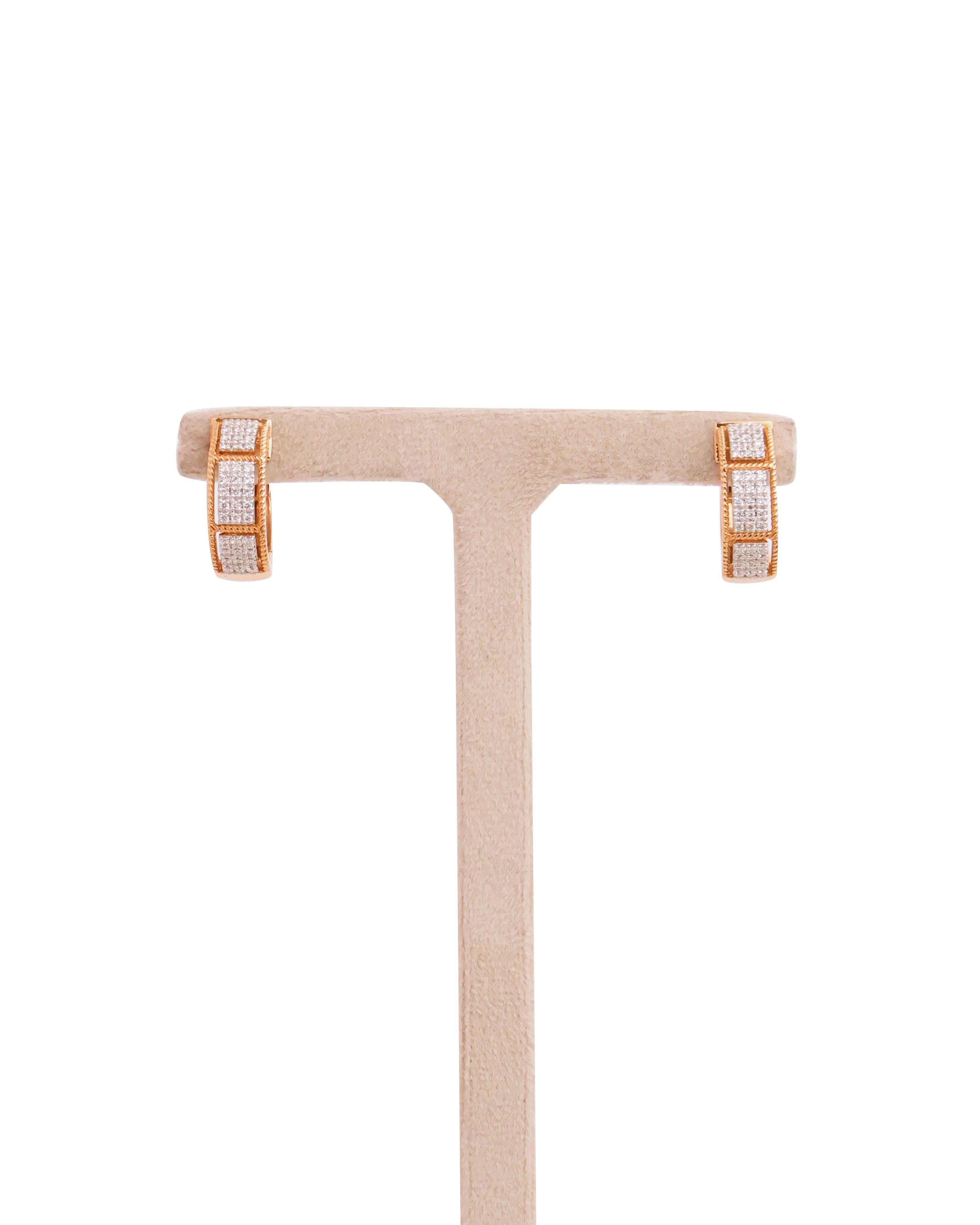 Diamond Long Earring