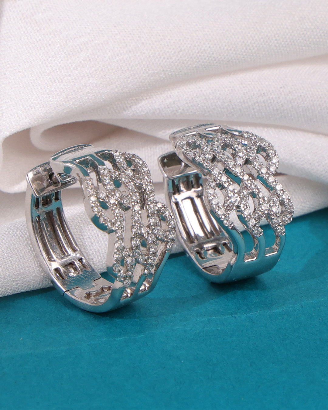 Diamond Long Earrings