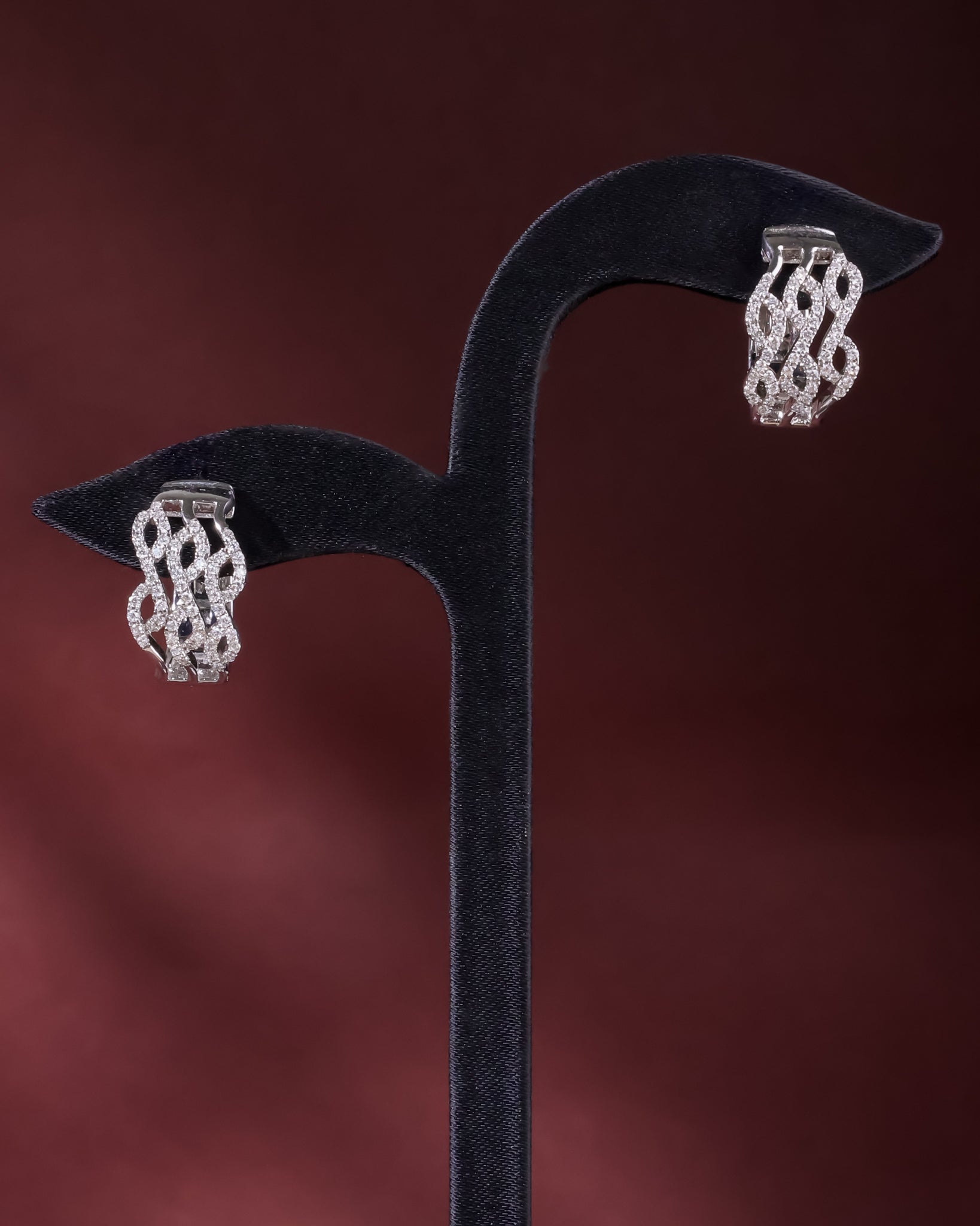 Diamond Long Earrings