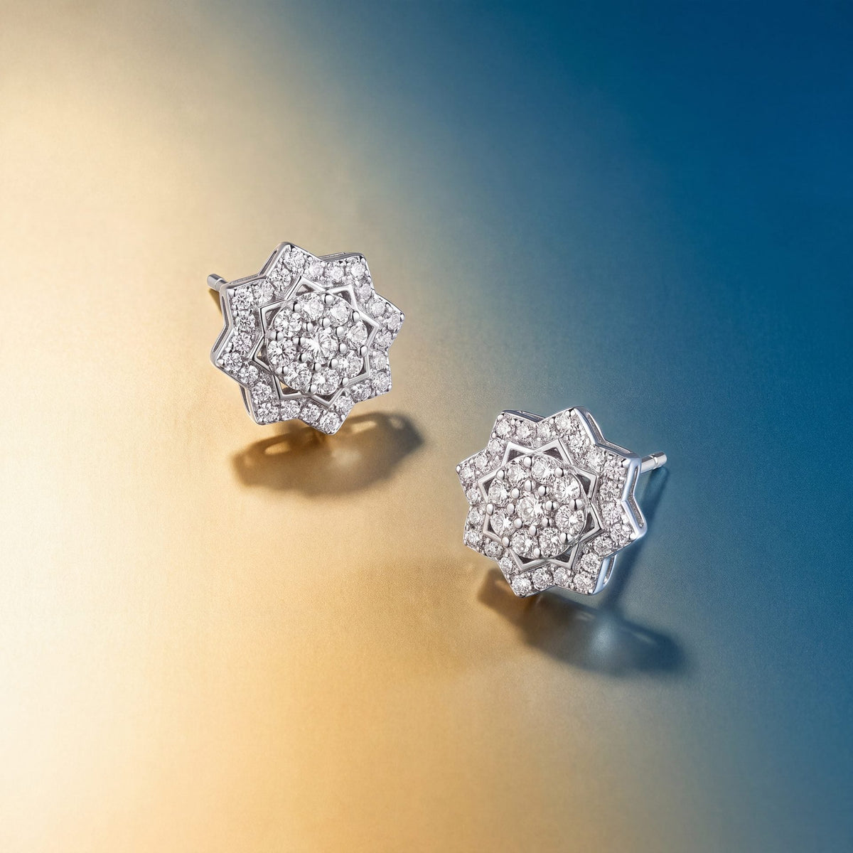 Diamond Long Earrings