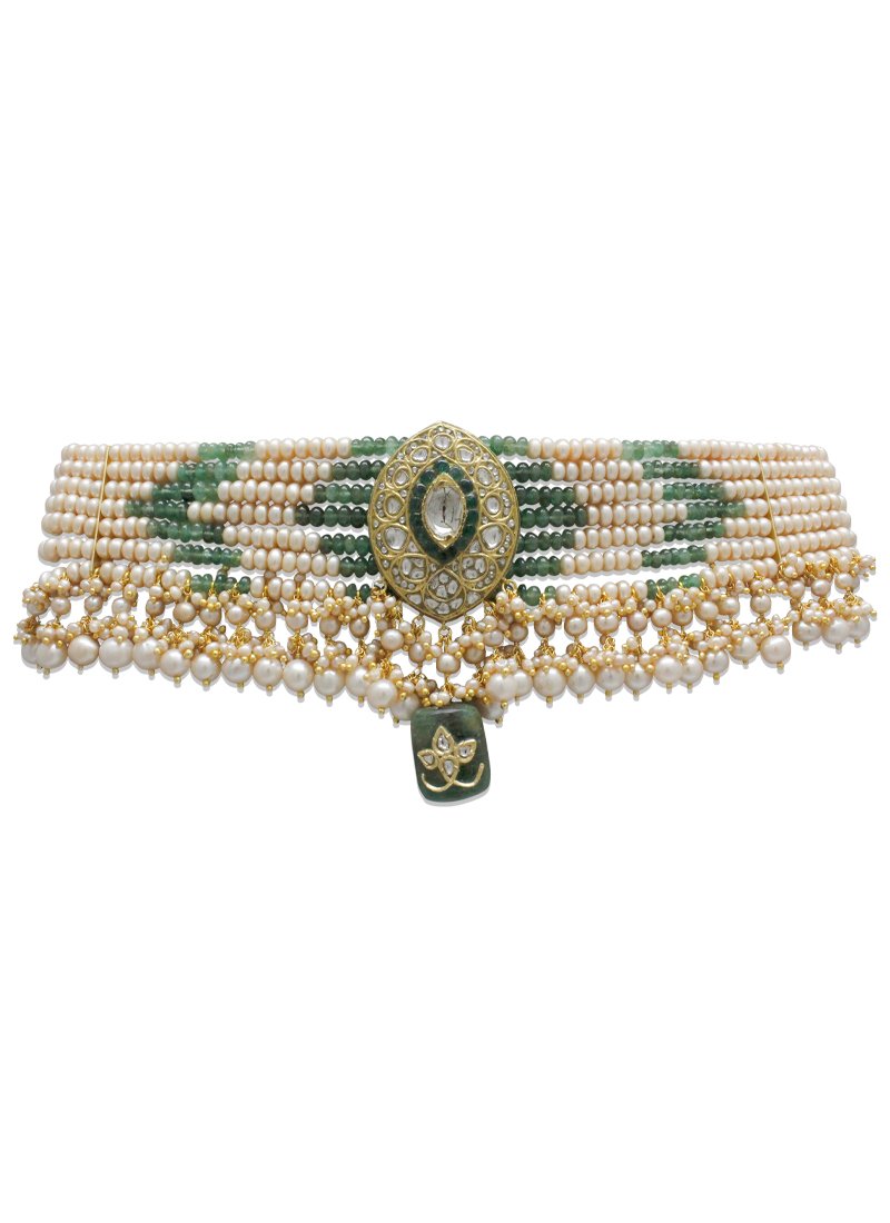 Lea Polki Bead Choker