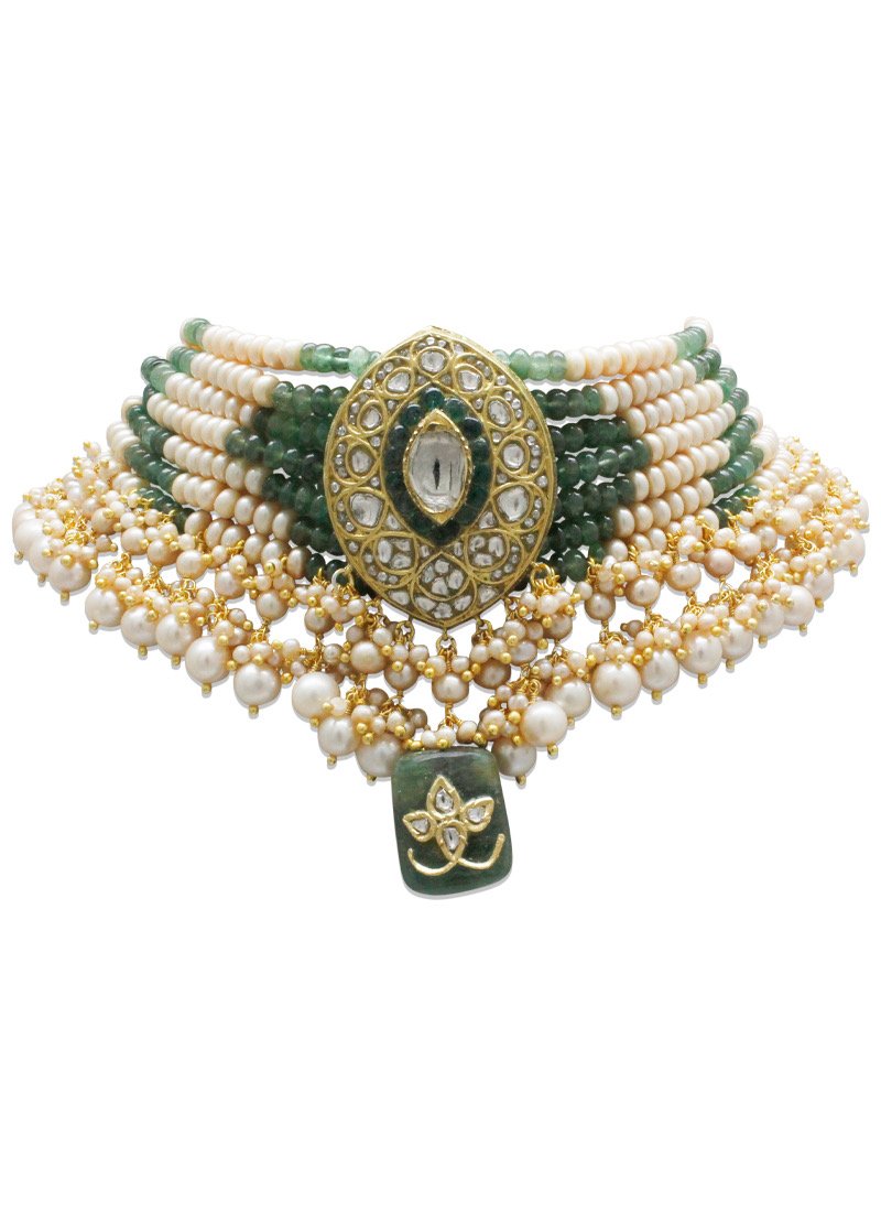 Lea Polki Bead Choker