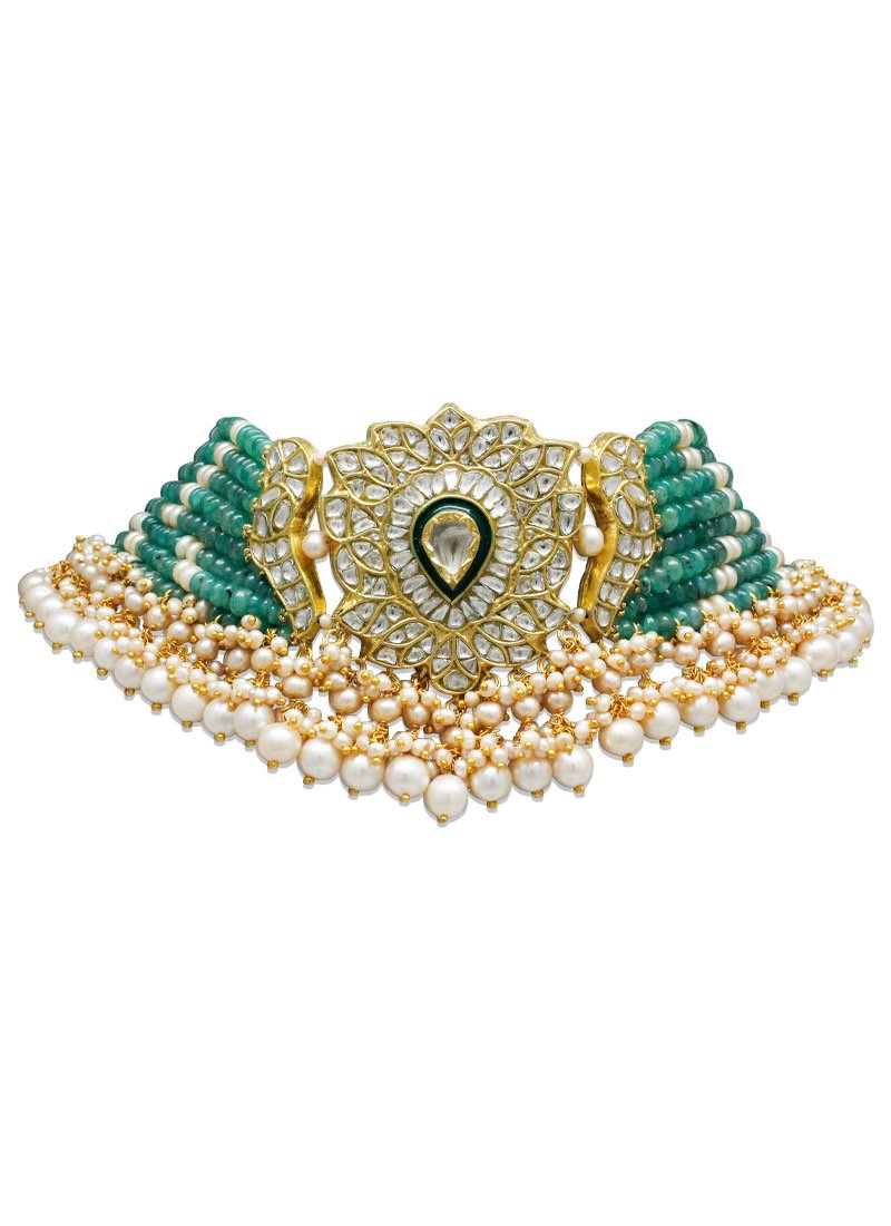 Aadvika Polki Bead Choker