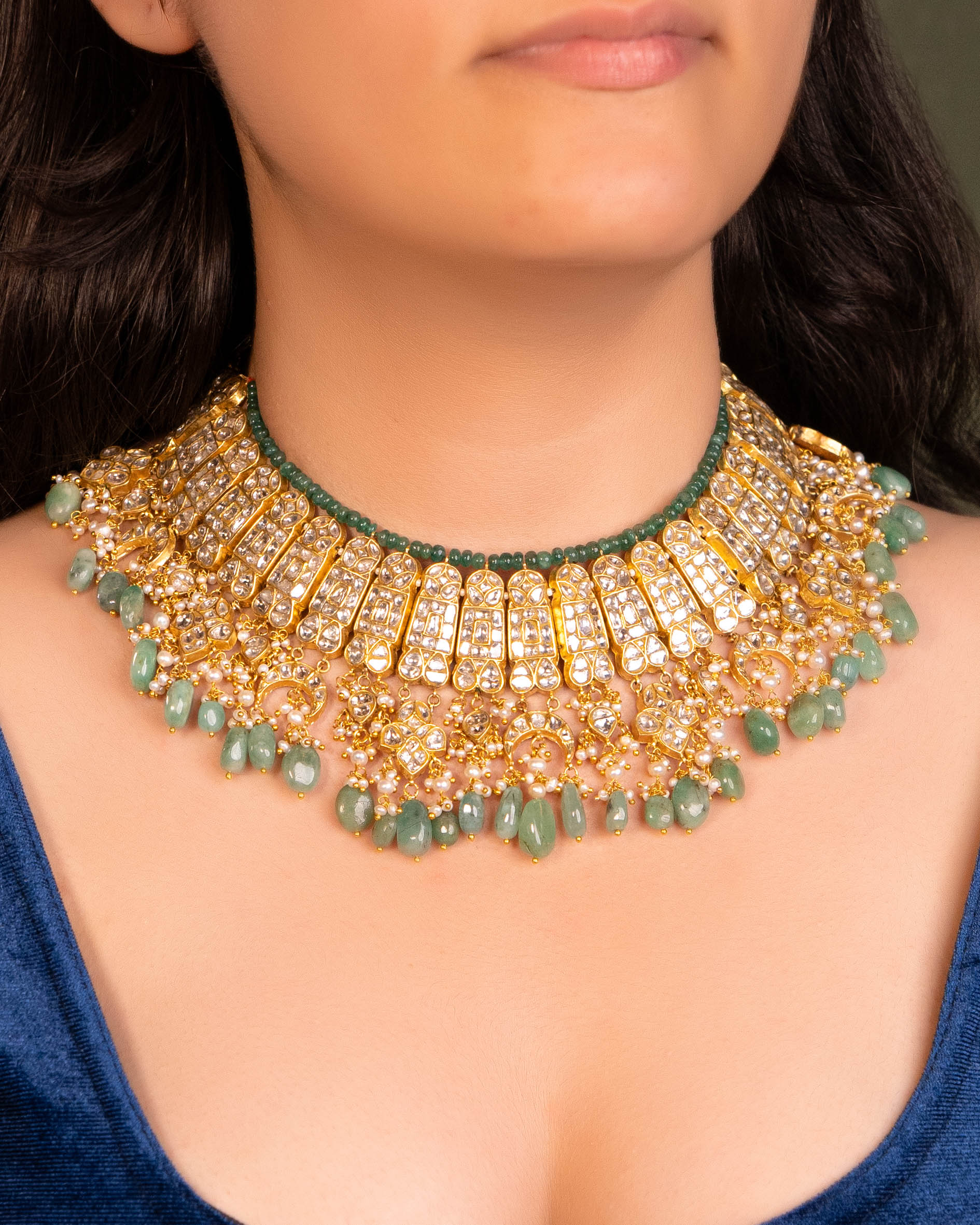 Serafima Polki Necklace