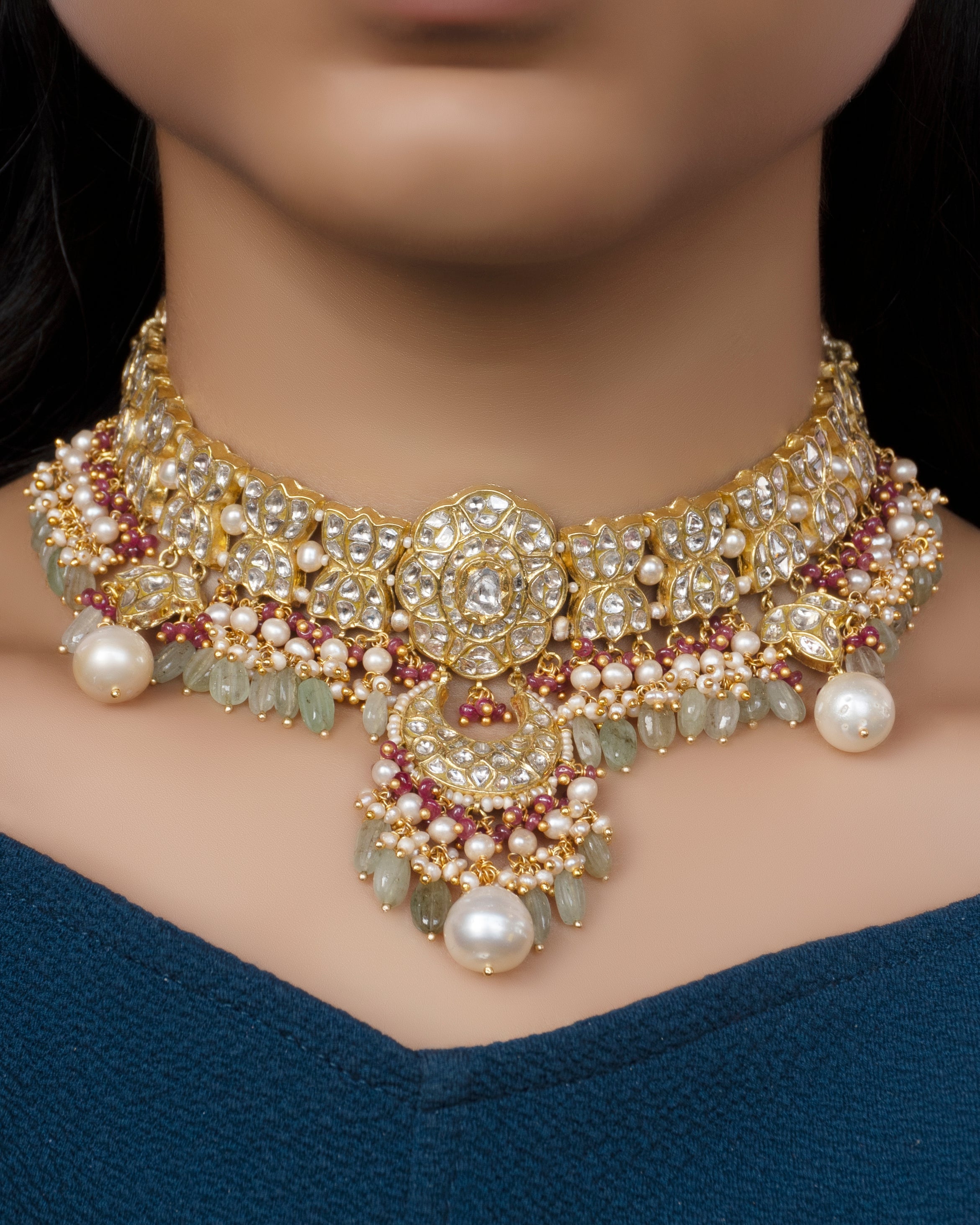 Samreen Polki Choker