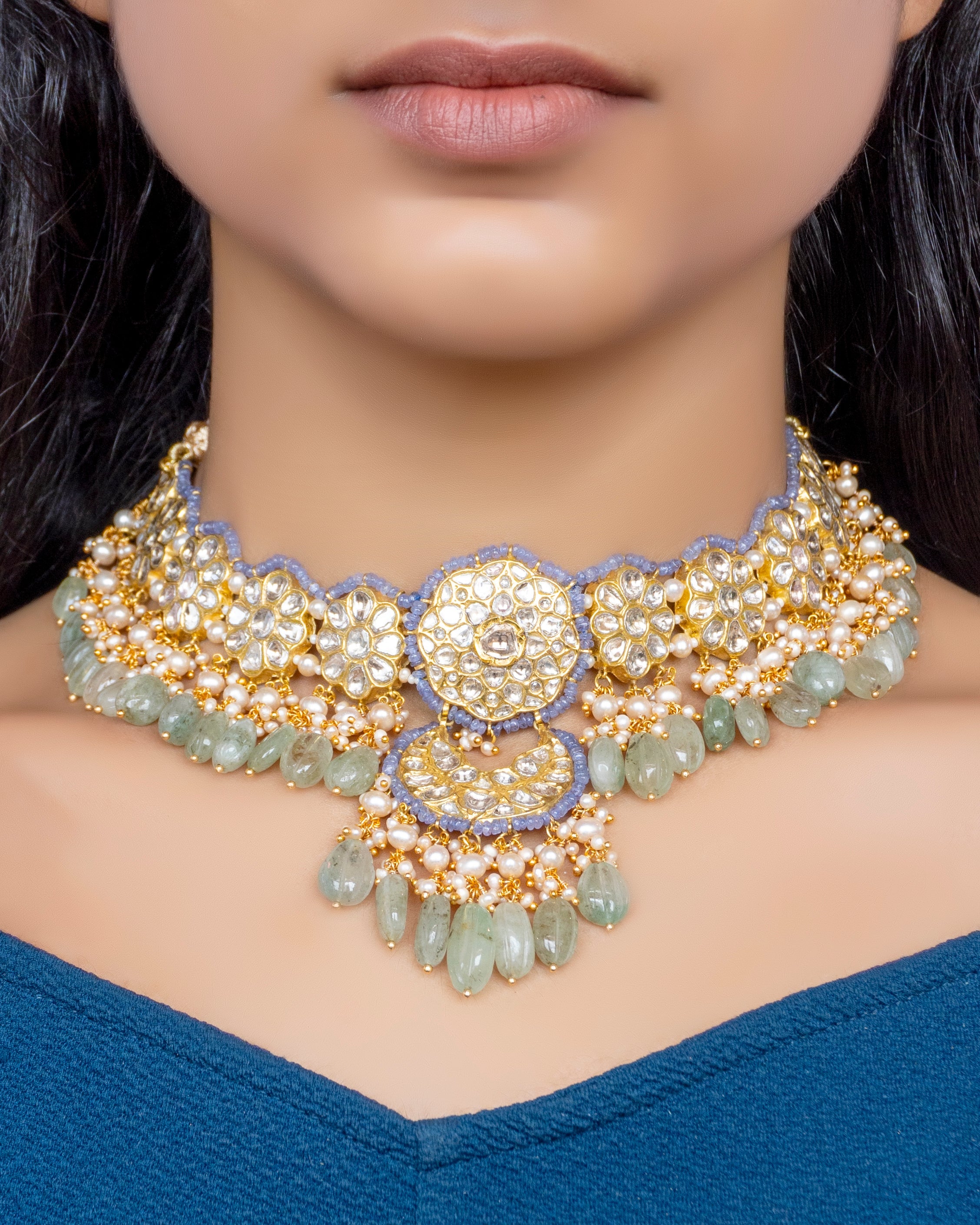 Fiza Bridal Polki Set