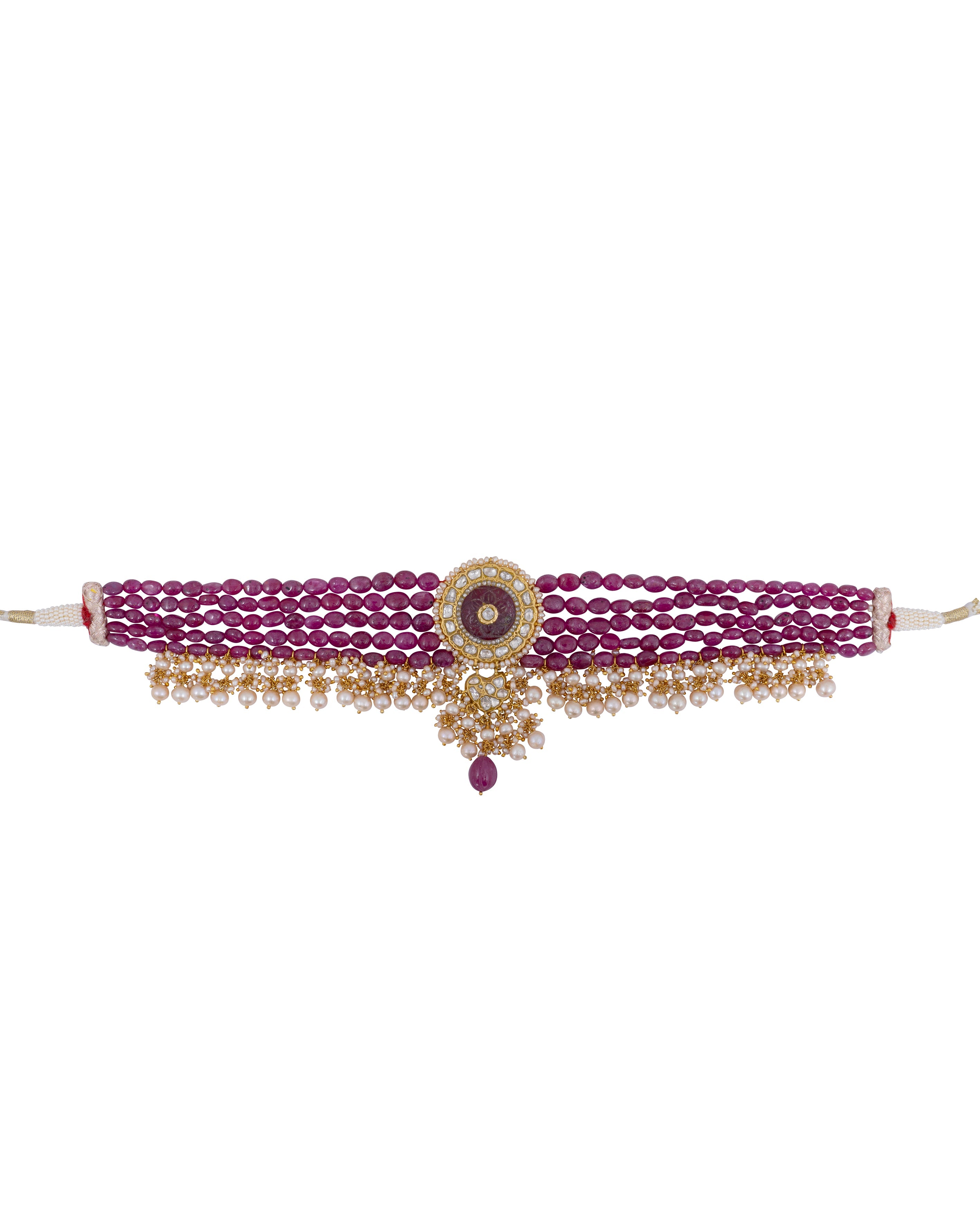 Yesha Polki Bead Choker