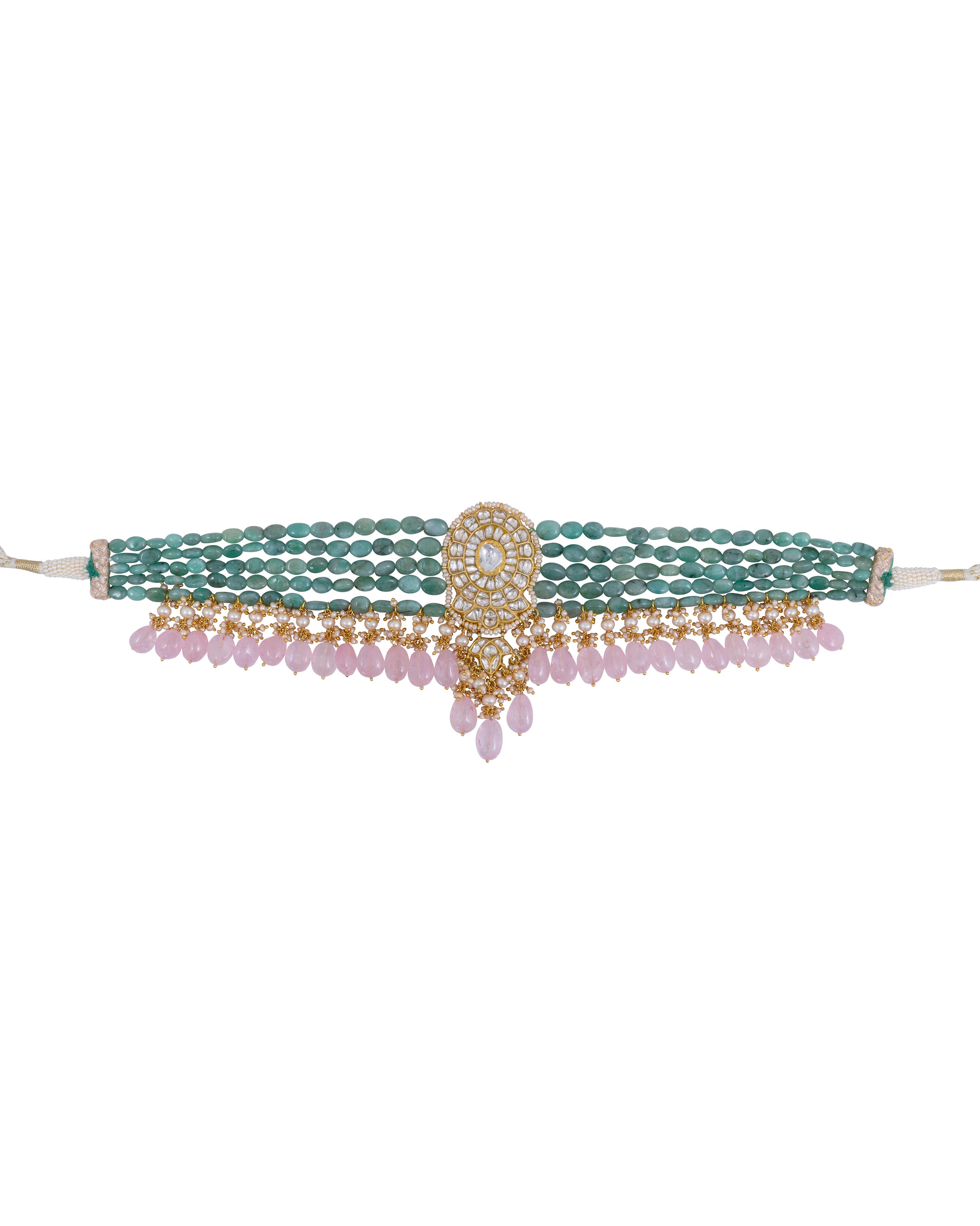 Drishti Polki Bead Choker