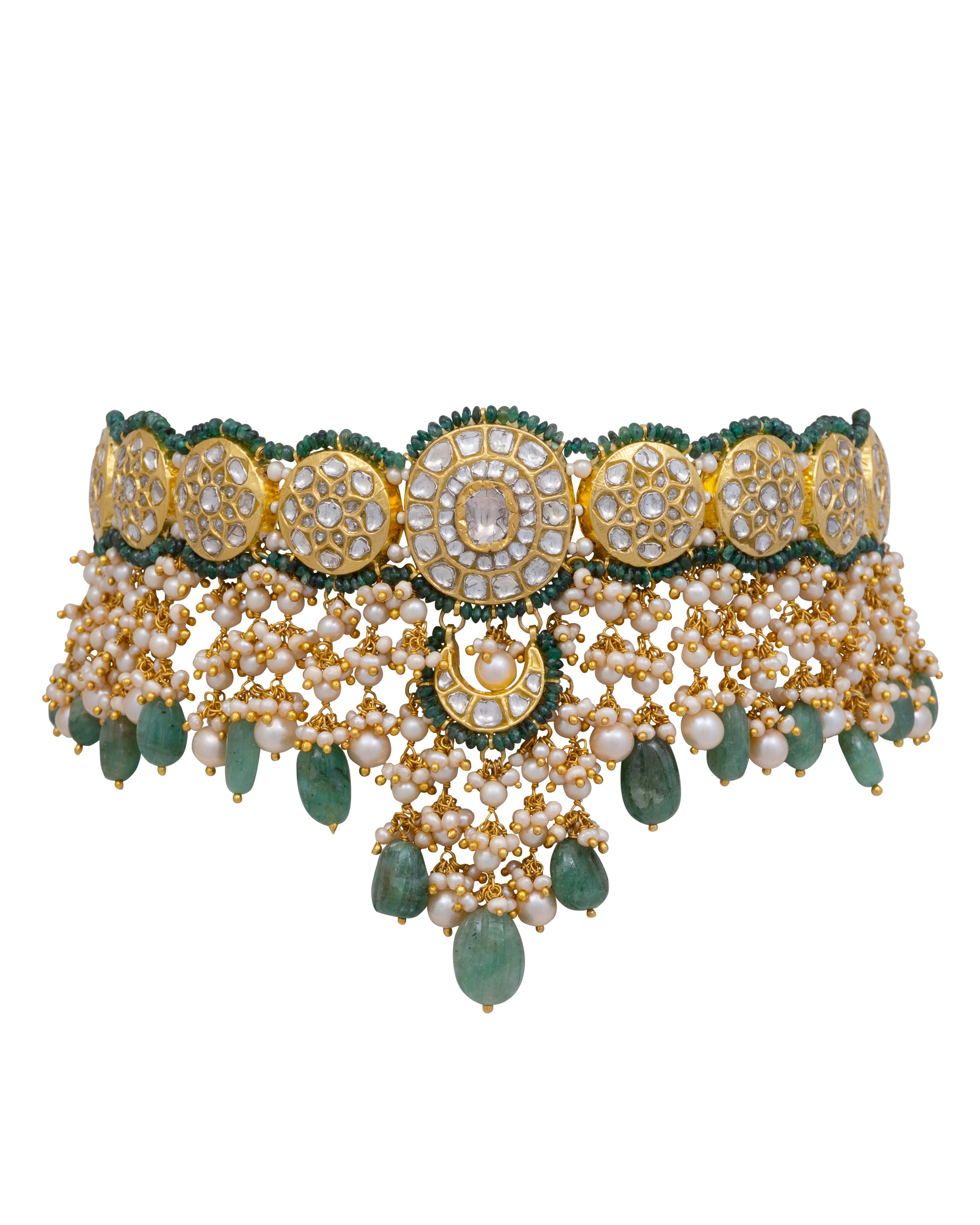 Kusuma Bridal Polki Set