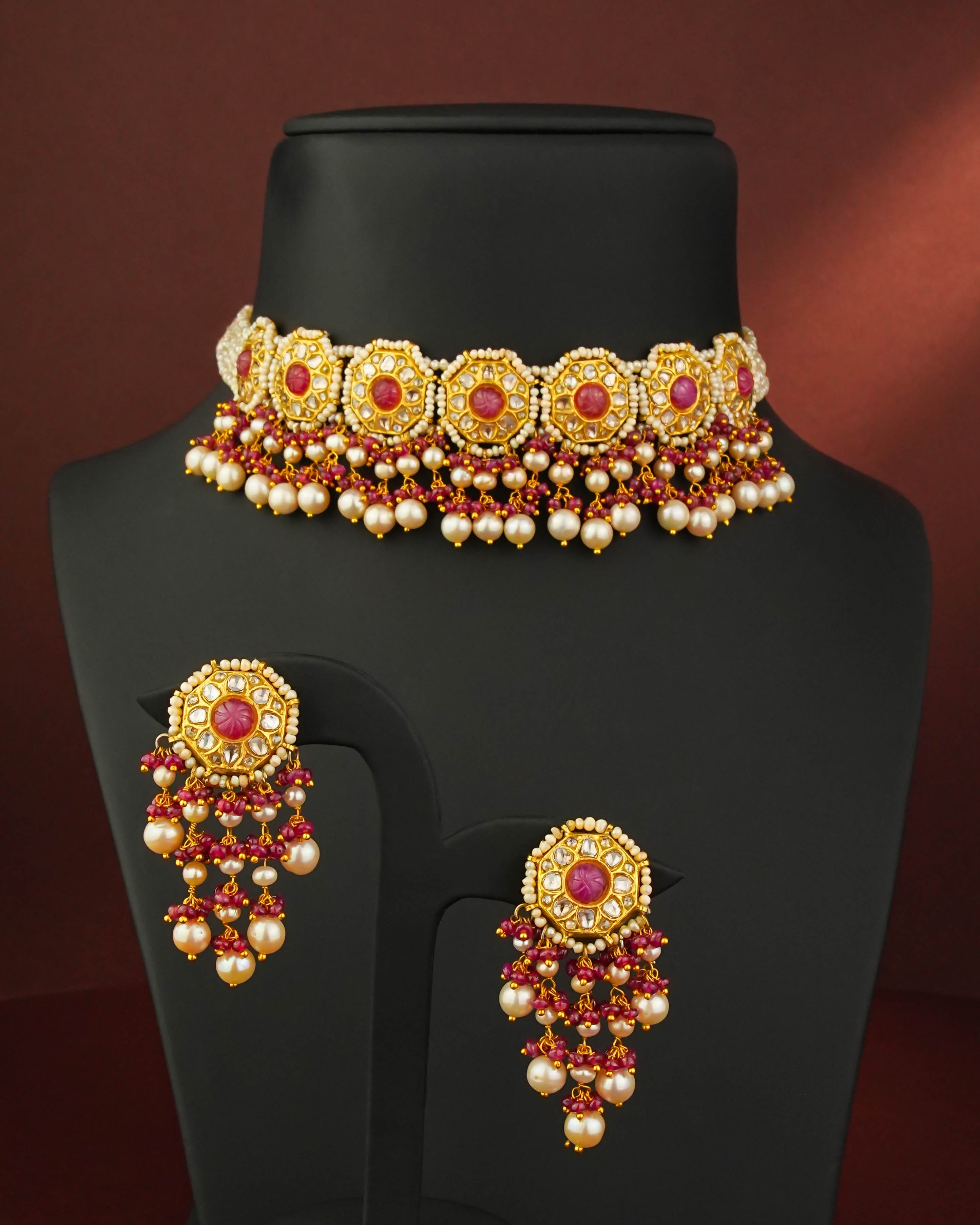 Dinal Polki Choker