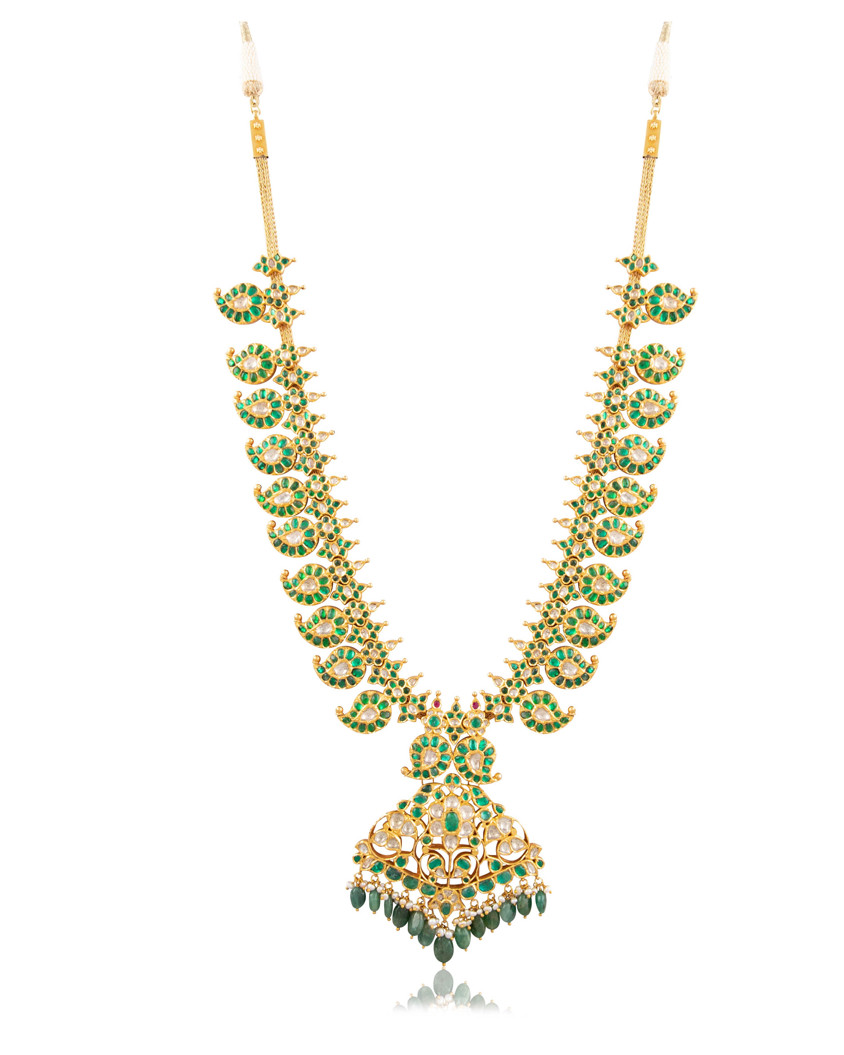 Dishani Jadau Polki Long Necklace