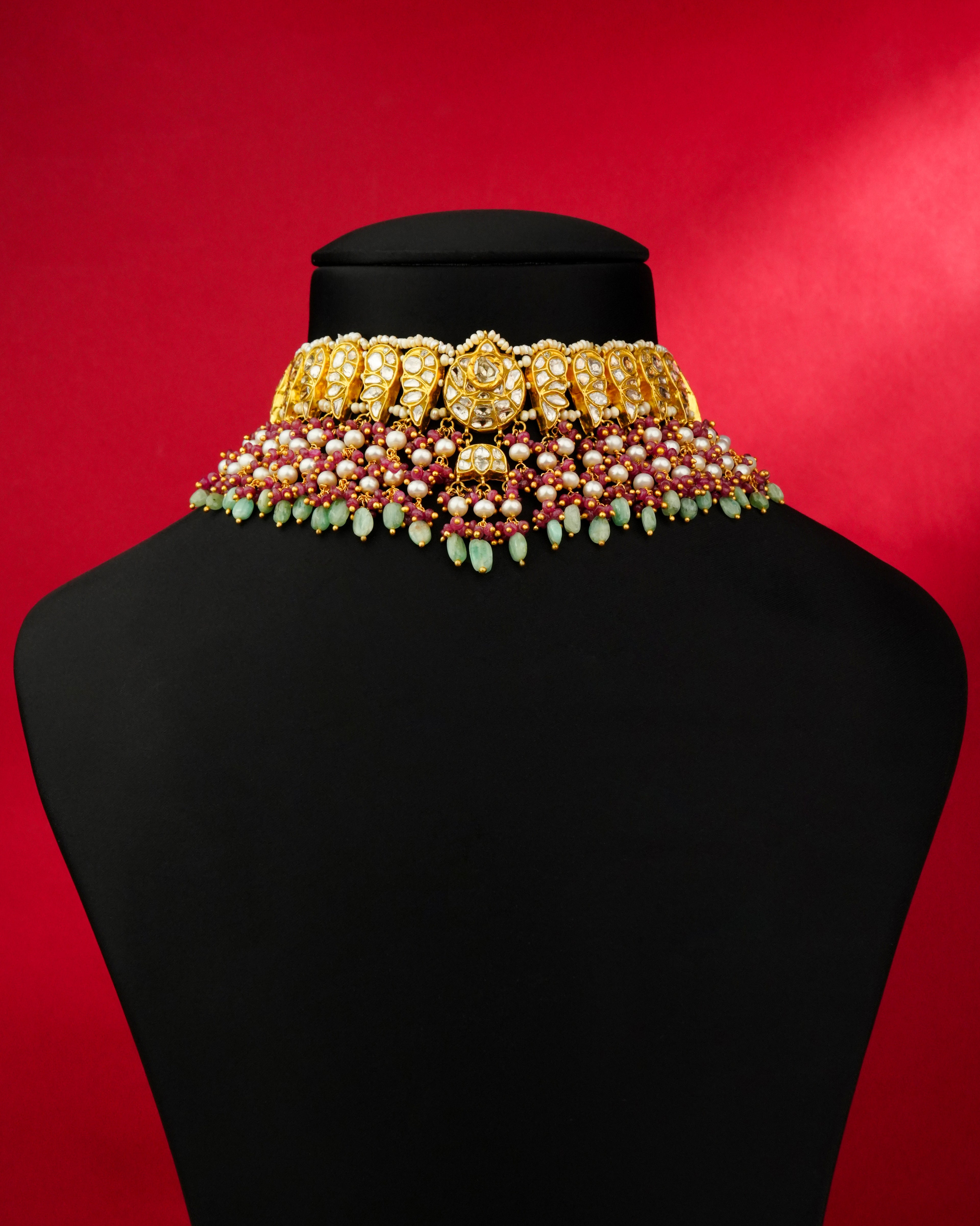 Dhvani Polki Choker