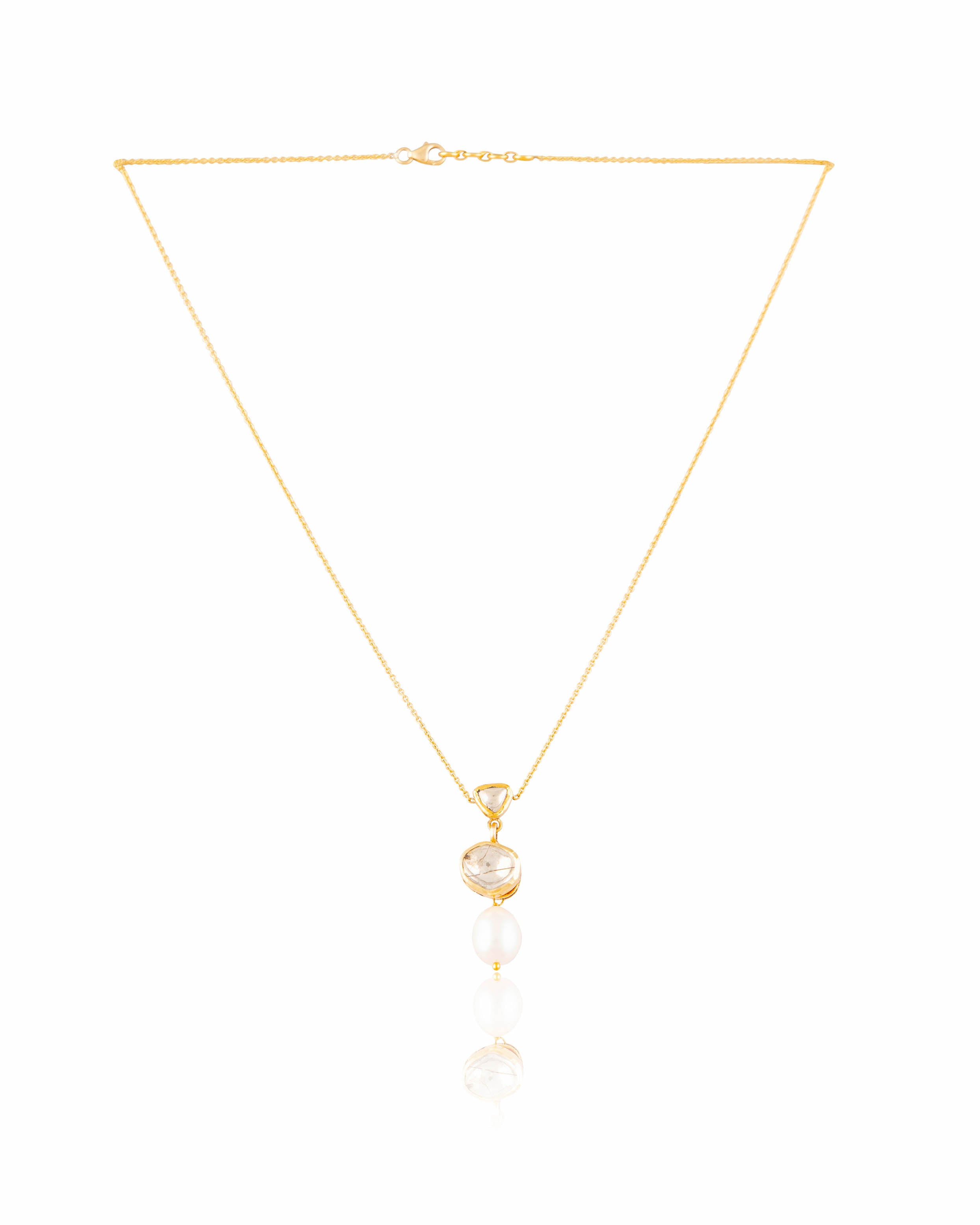 Tasnim Jadau Polki Pendant