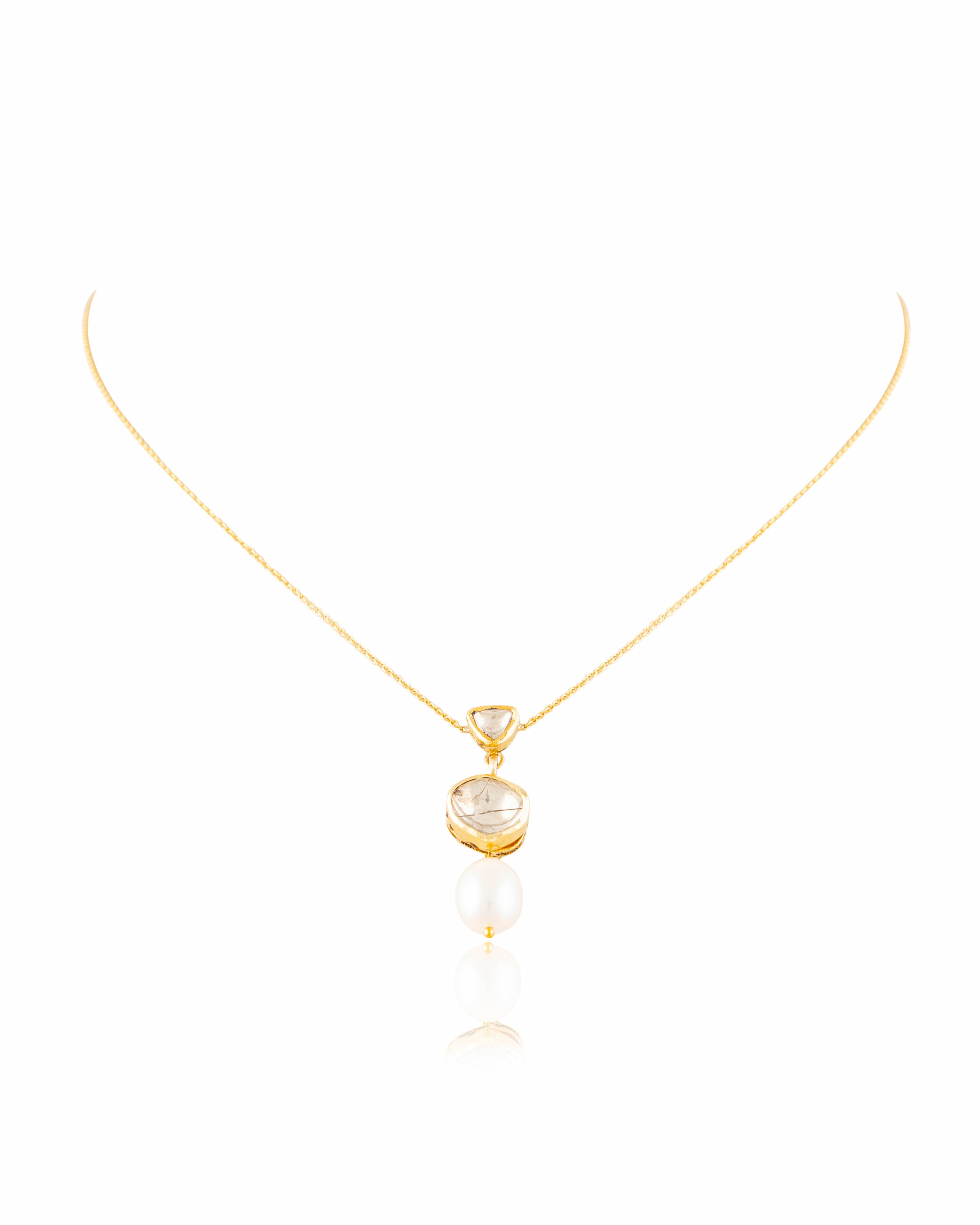 Tasnim Jadau Polki Pendant