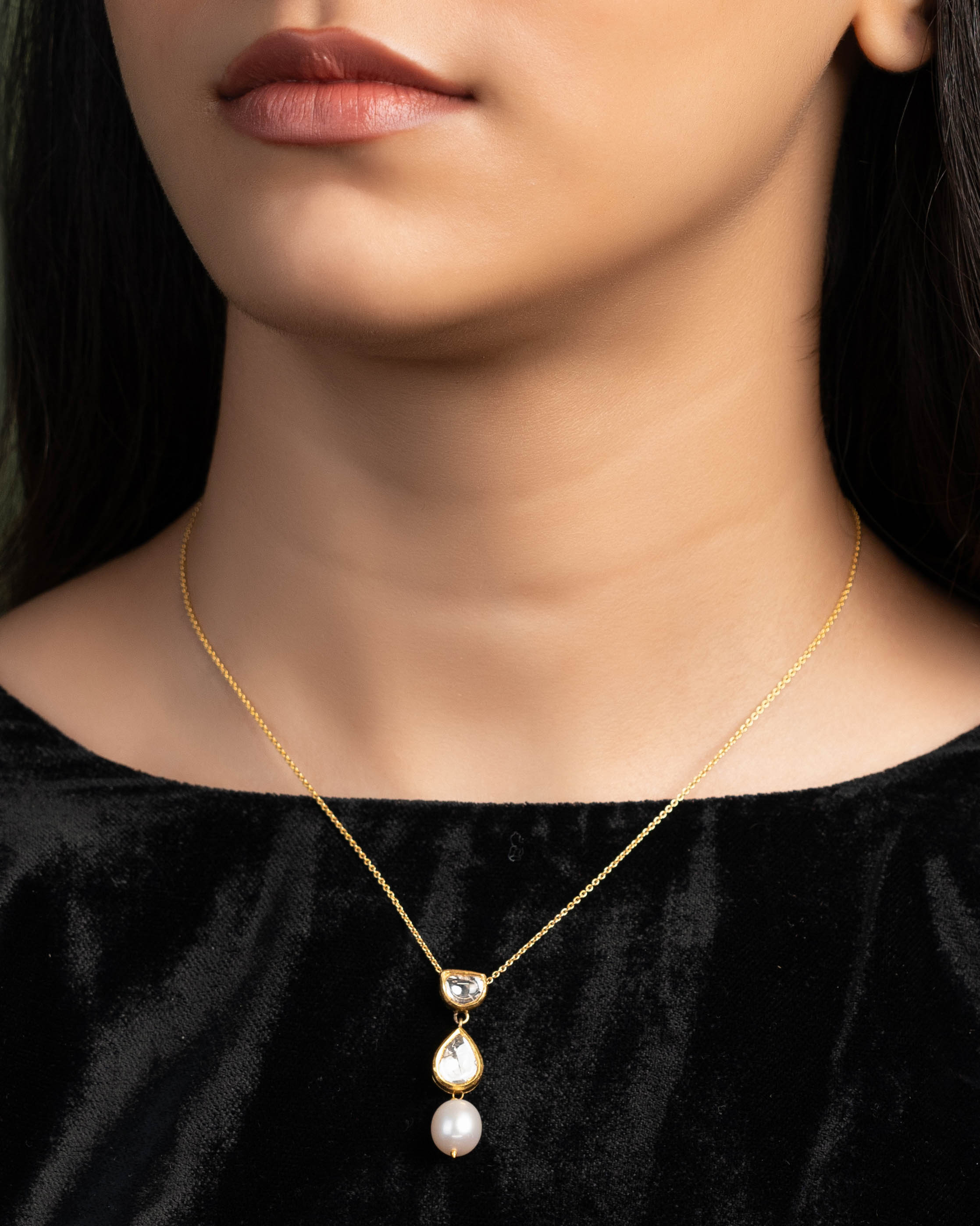 Neha Jadau Polki Pendant